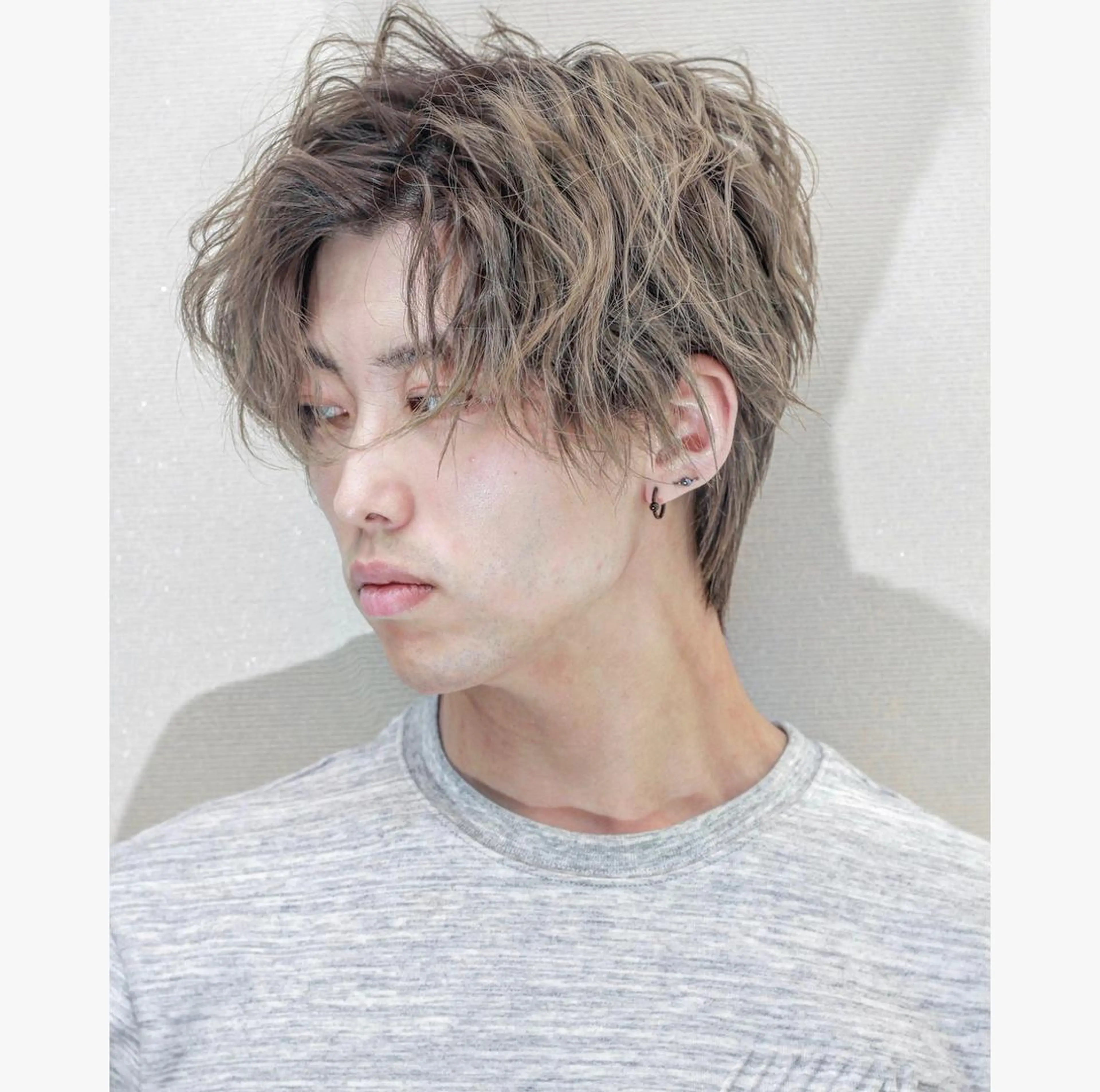 カラー メンズ 💙美髪救世主💙 関華蓮のヘアスタイル