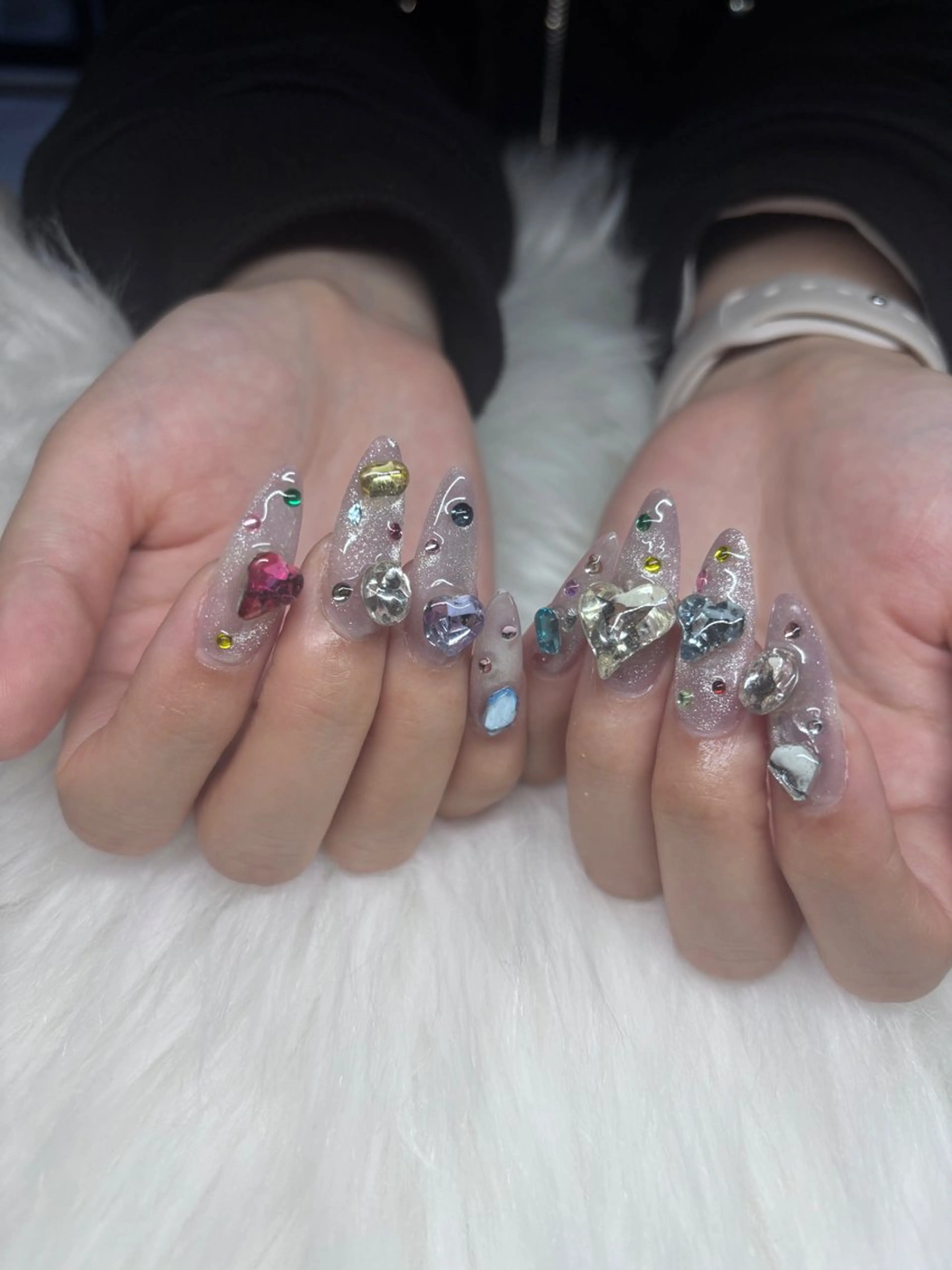 ネイル マグネットネイル ネイルチップ ハンドネイル TABI ANA.CHUOのネイルデザイン