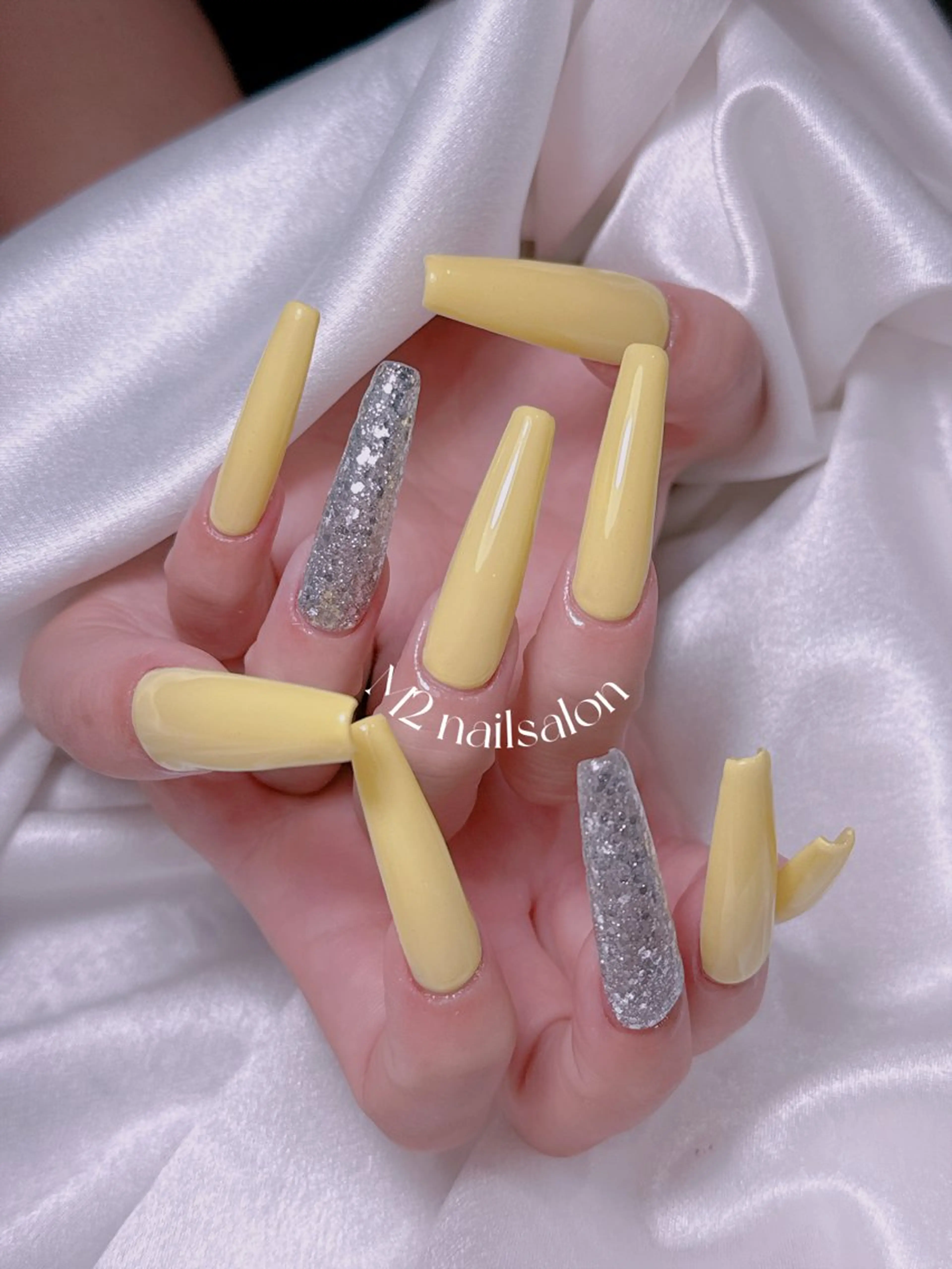 ネイル ハンドネイル 長さだし専門店 M2　rikaのネイルデザイン