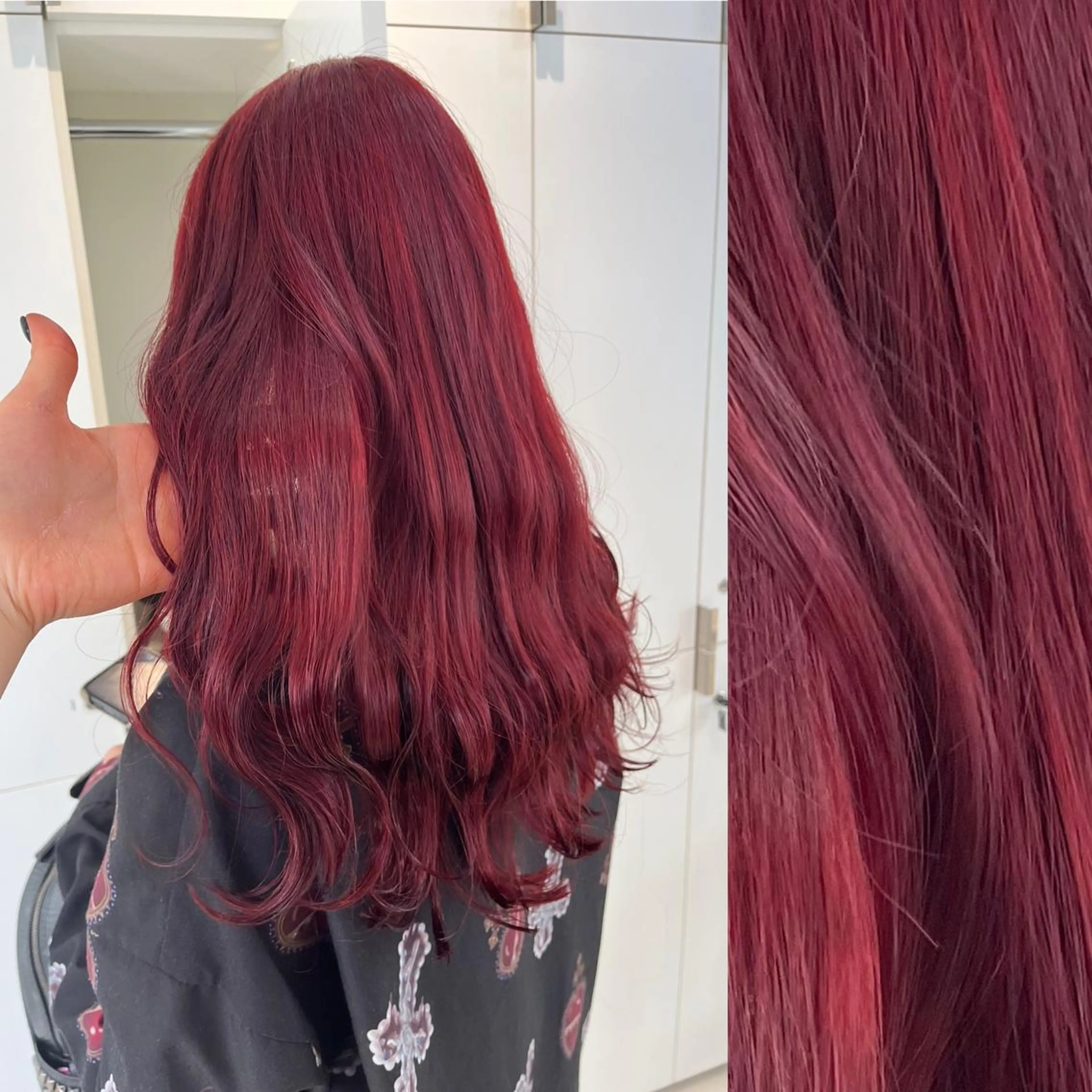 ロング カラー ヘアアレンジ ベージュカラー ブリーチ ブラウンカラー ケアブリーチ カシス stylist ◎RUKI.のヘアスタイル