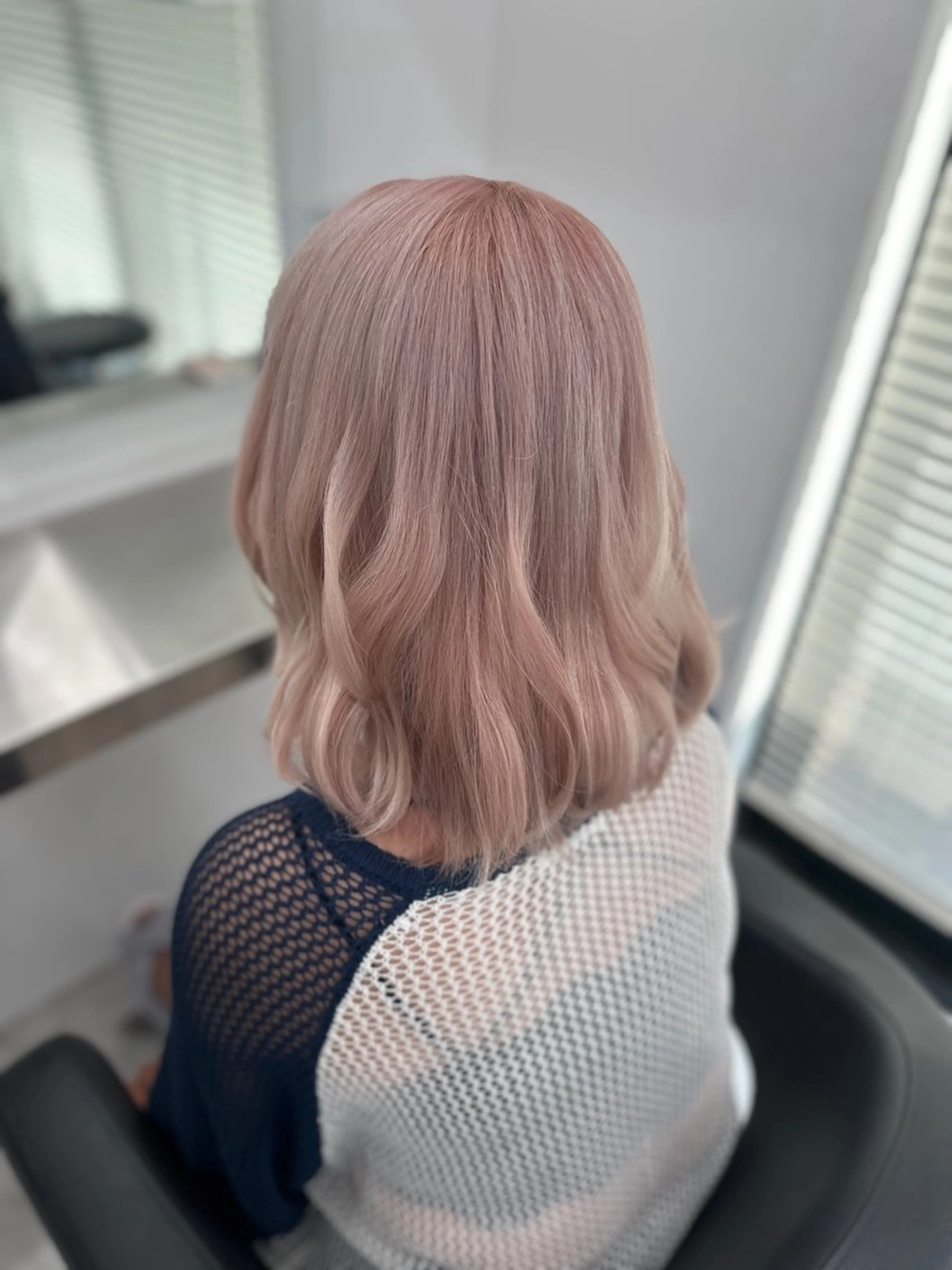 カラー girlな暖色ヘア 🪽🫧ハルナ🎀のヘアスタイル