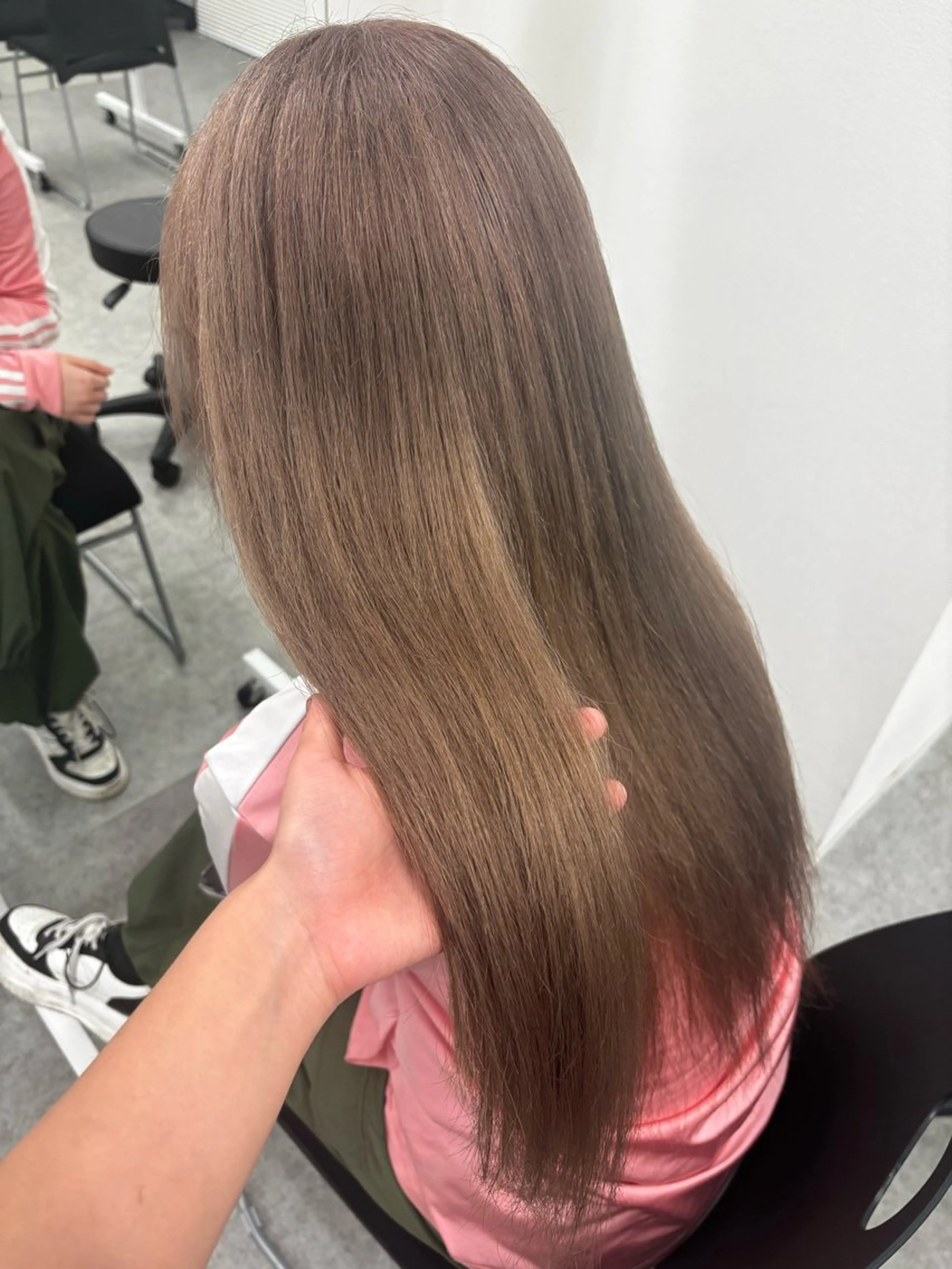 ロング HINAKO🩵 寒色カラー🪽のヘアスタイル