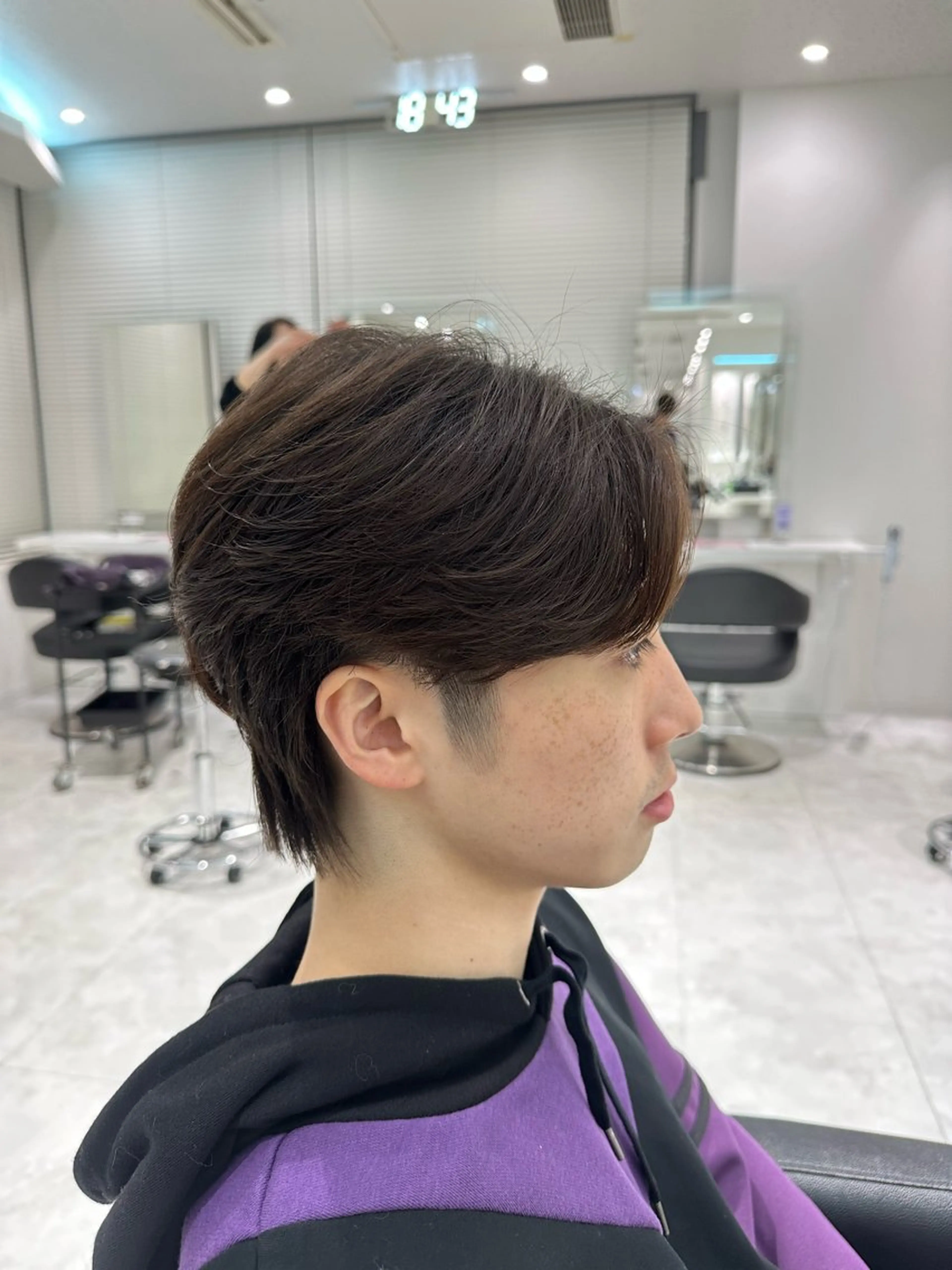 ショート パーマ メンズ カット パーマ 🐺韓国風メンズ特化 あさひ🐺のヘアスタイル