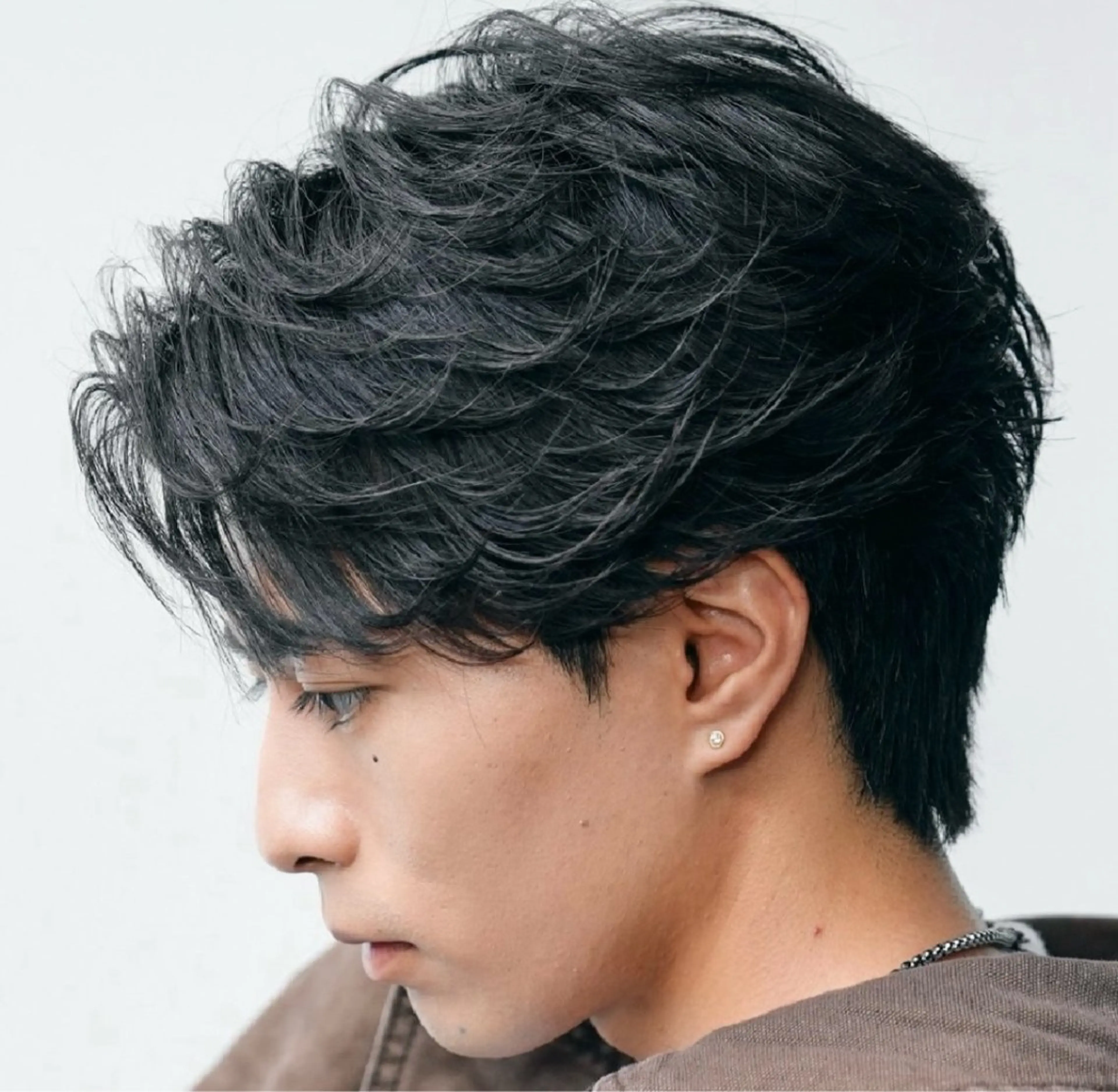 骨格矯正カット➕今期トレンド✂️フェザーパーマの写真