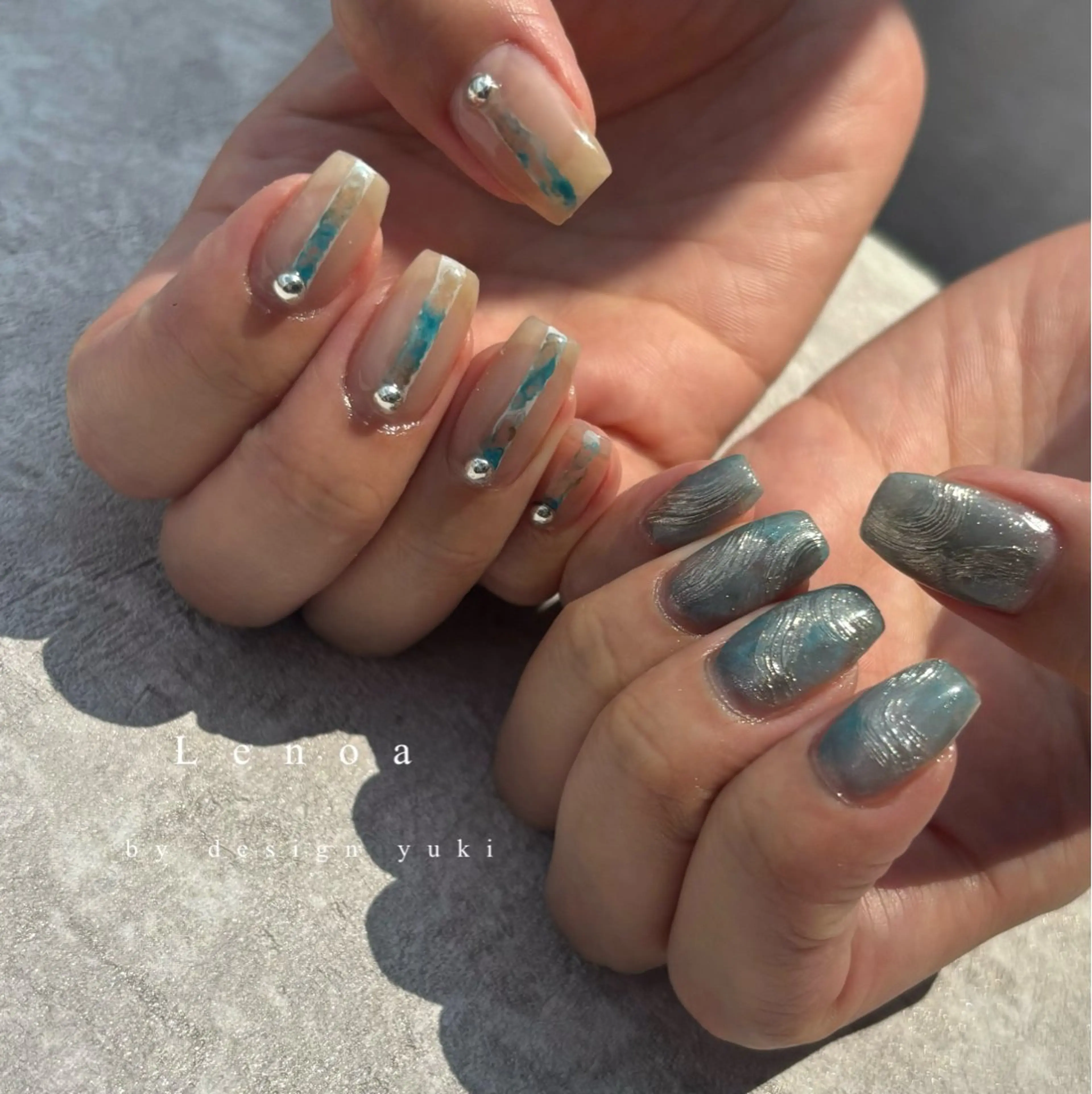 ネイル ハンドネイル Lenoa Yukiのネイルデザイン