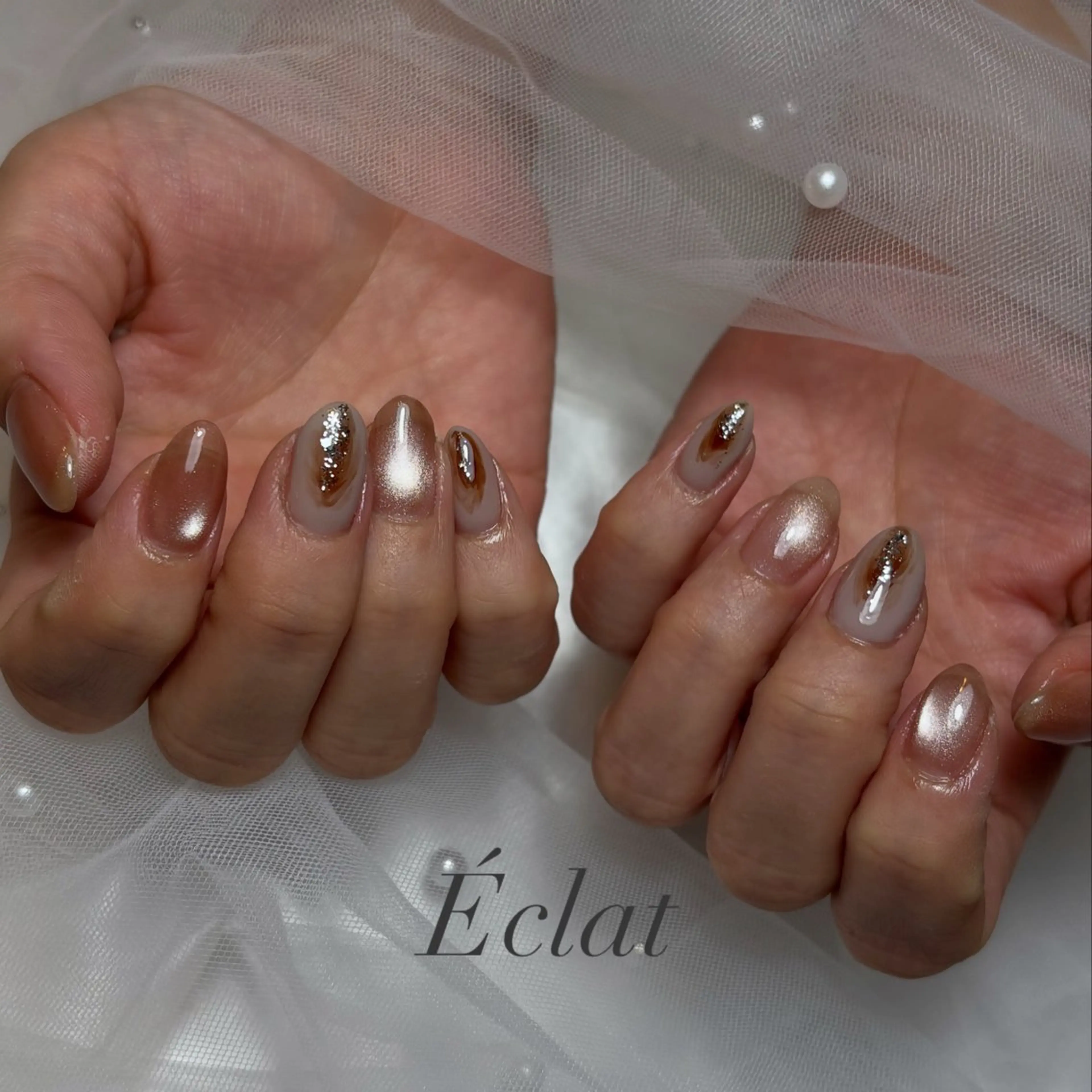 ネイル ネイルチップ ハンドネイル nail salon Éclatのネイルデザイン