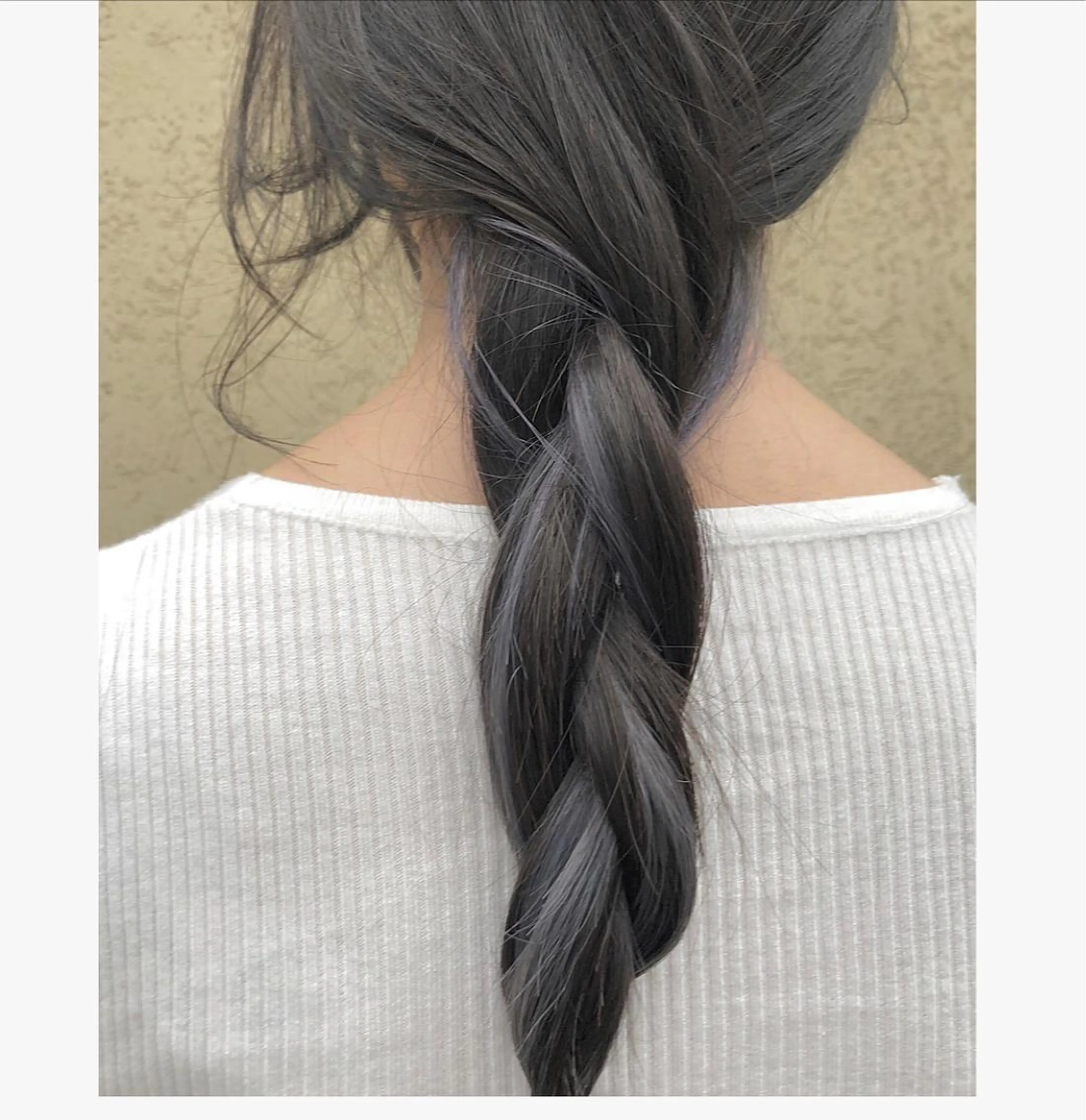 ミディアム カラー カット ヘアカラー トリートメント ボブ／レイヤー／艶 🦕risa  森下のヘアスタイル