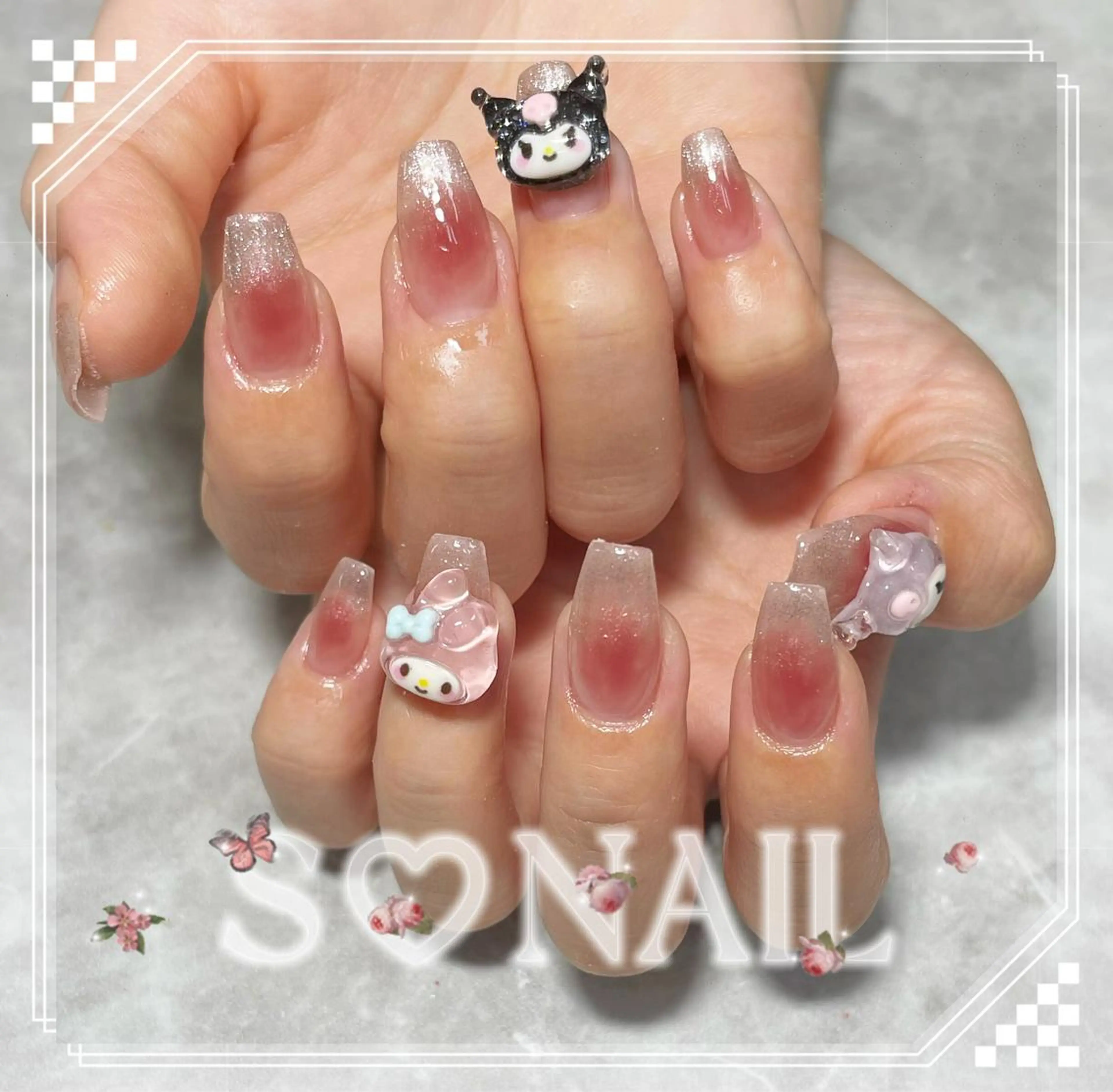 ネイル 持ち込み ハンドネイル S.NAIL Suuのネイルデザイン