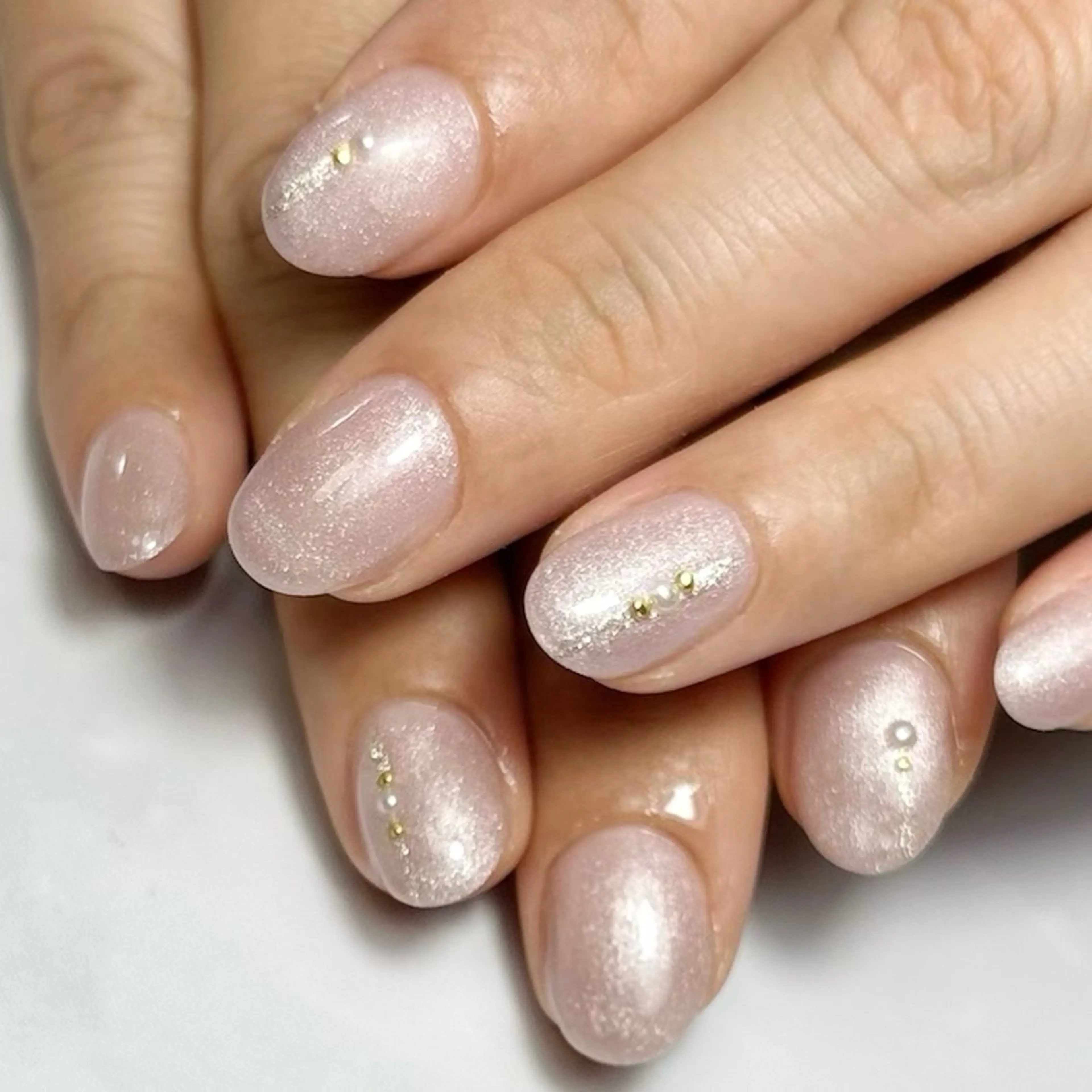 ネイル かな/40代からの カジュアルネイルのネイルデザイン