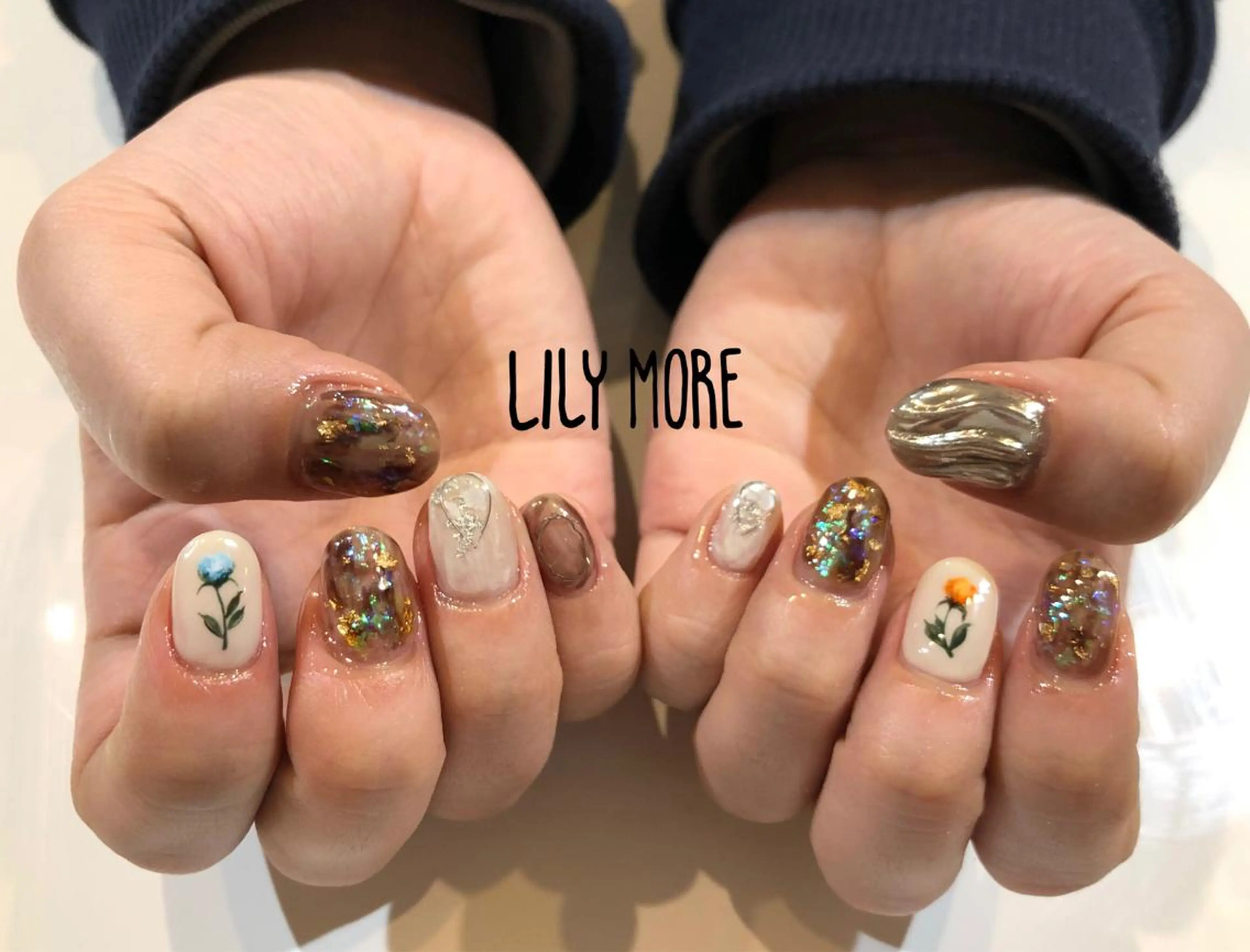 ネイル ニュアンスネイル Lily closetのネイルデザイン