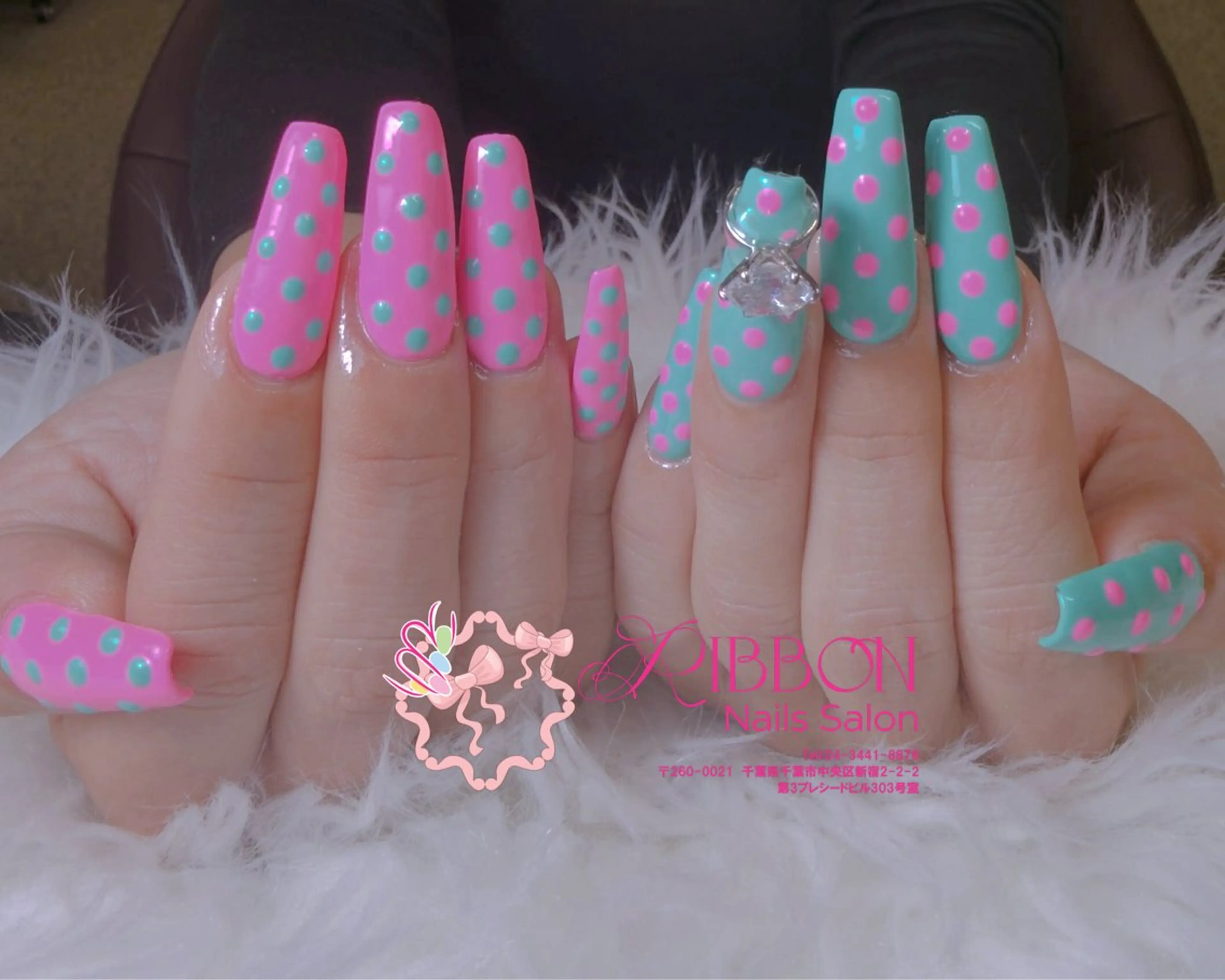 ネイル フレンチネイル ジェルネイル マグネットネイル 持ち込み ニュアンスネイル ハンドネイル Ribbonnail salonのネイルデザイン