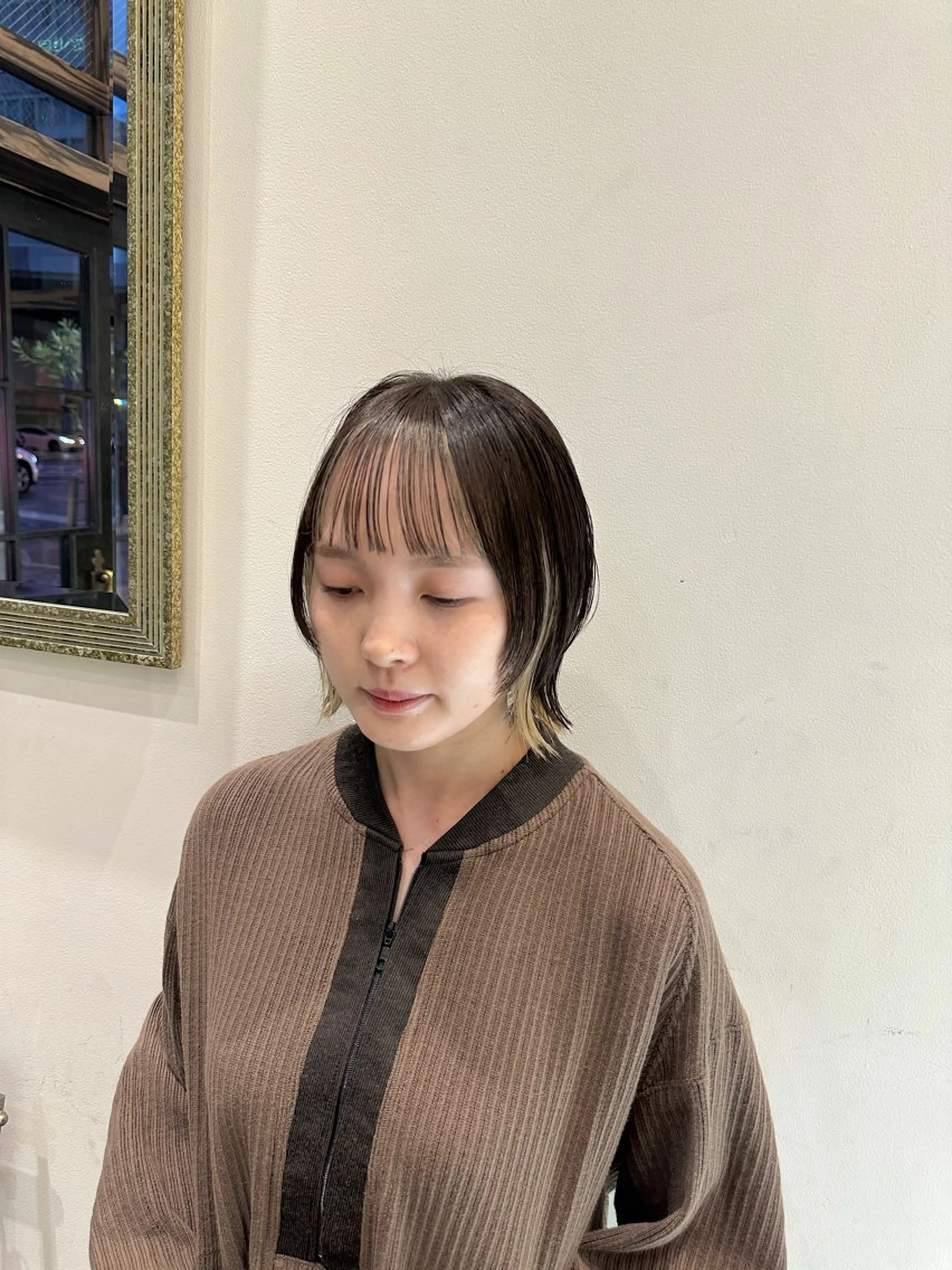 ショート ボブ 高槻裕二 ショートボブ縮毛矯正のヘアスタイル