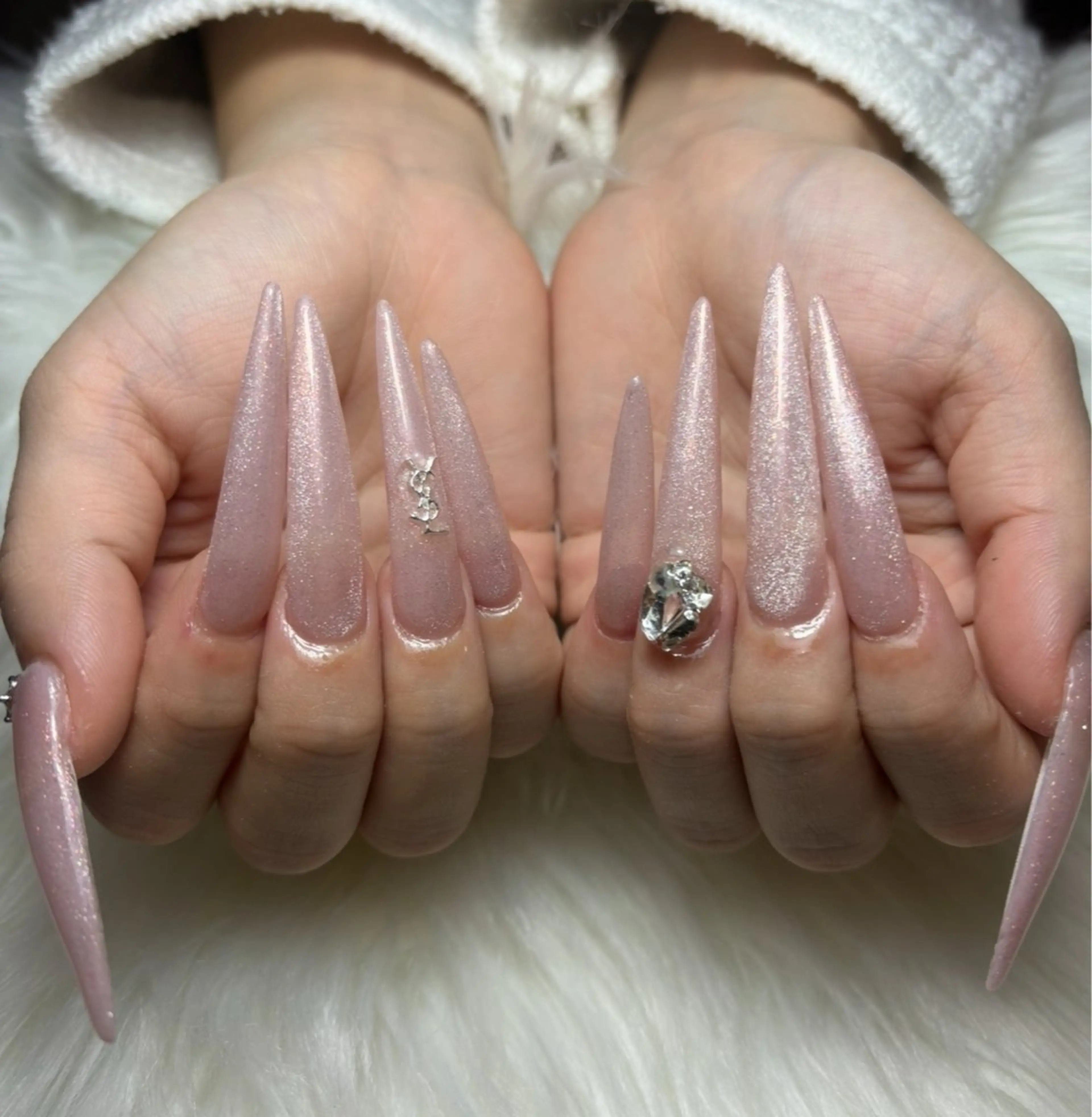 ネイル マグネットネイル ワンカラーネイル liastella ruuのネイルデザイン