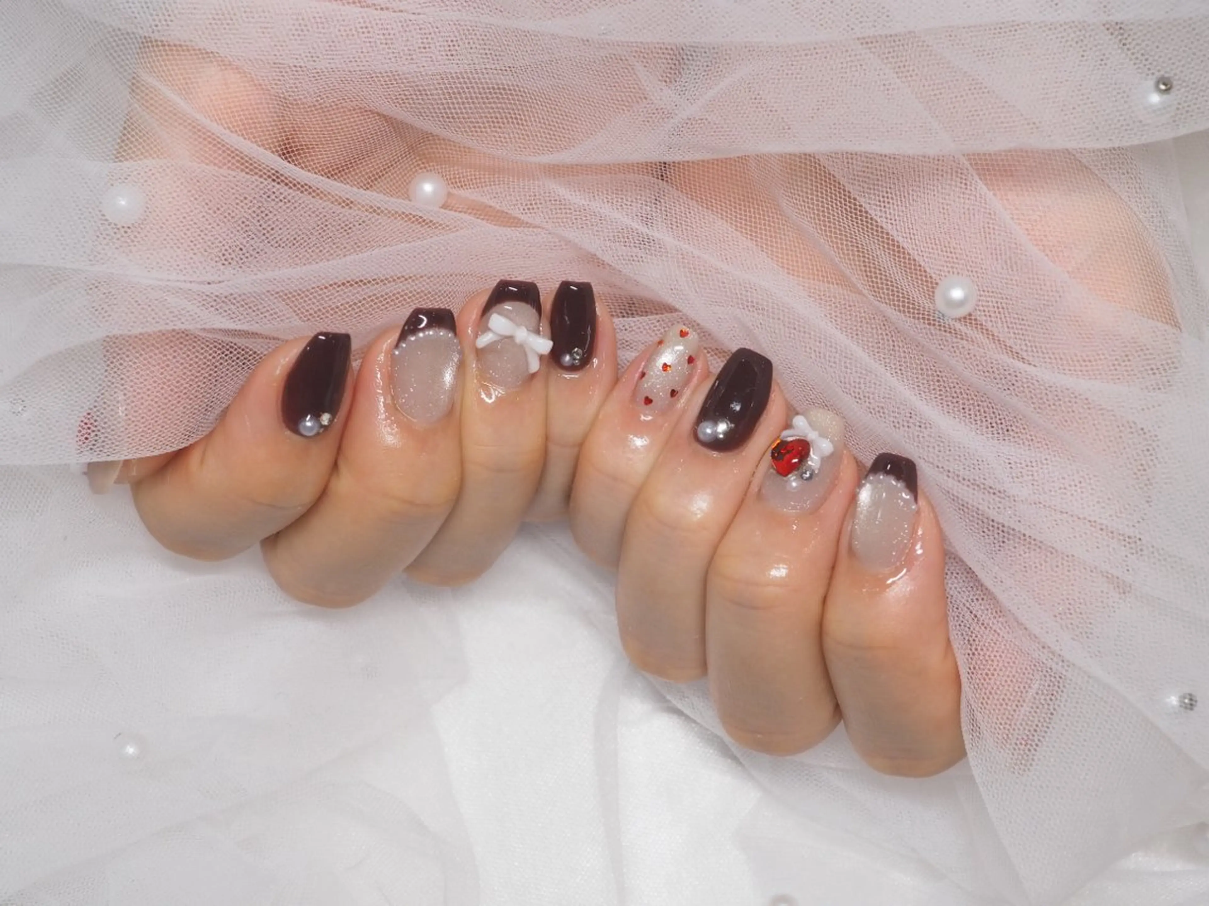ネイル 福田 沙悠のネイルデザイン