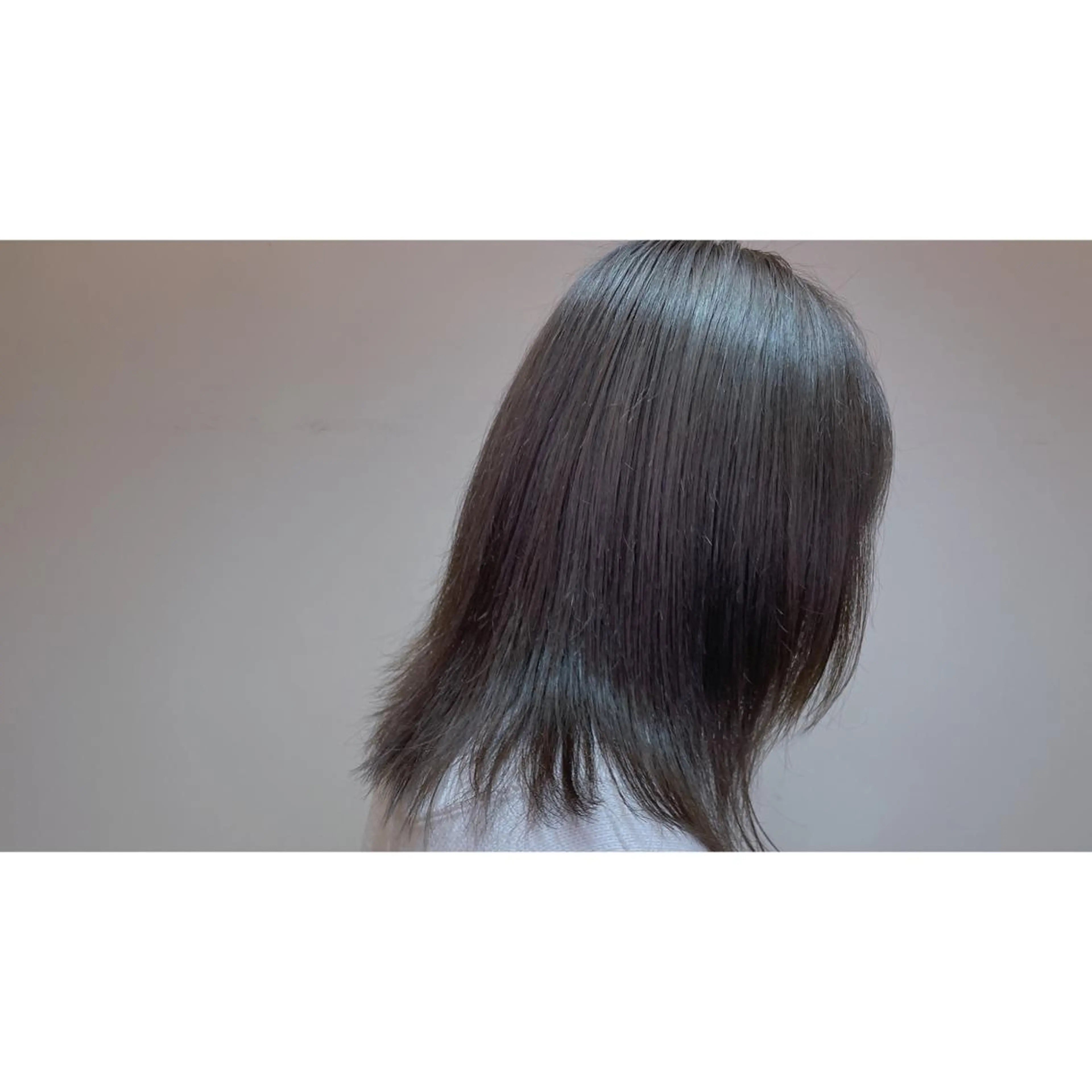 ミディアム カラー ダークシルバー シルバー カット トリートメント 齊藤 賢祐のヘアスタイル