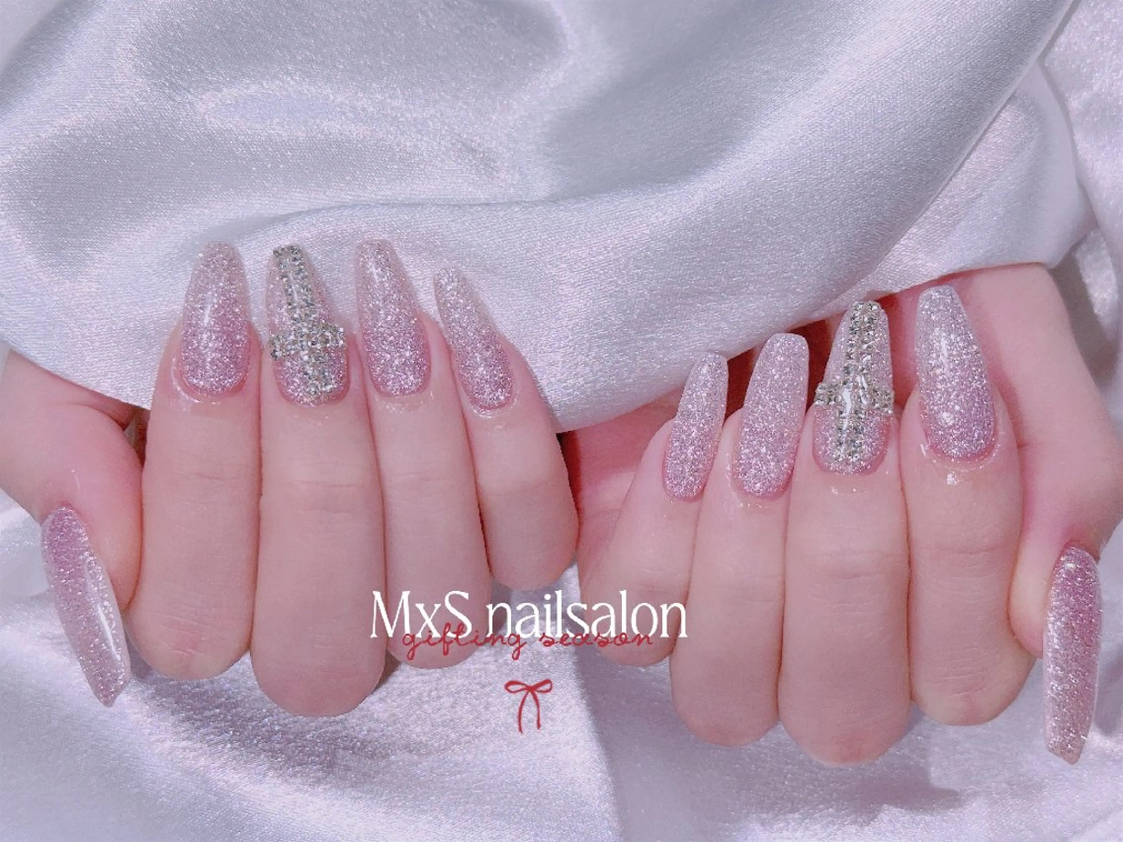 ネイル 成人式 ジェルネイル 韓国ネイル マグネットネイル パラジェル ハンドネイル ハンドケア M×S Nail みなのネイルデザイン