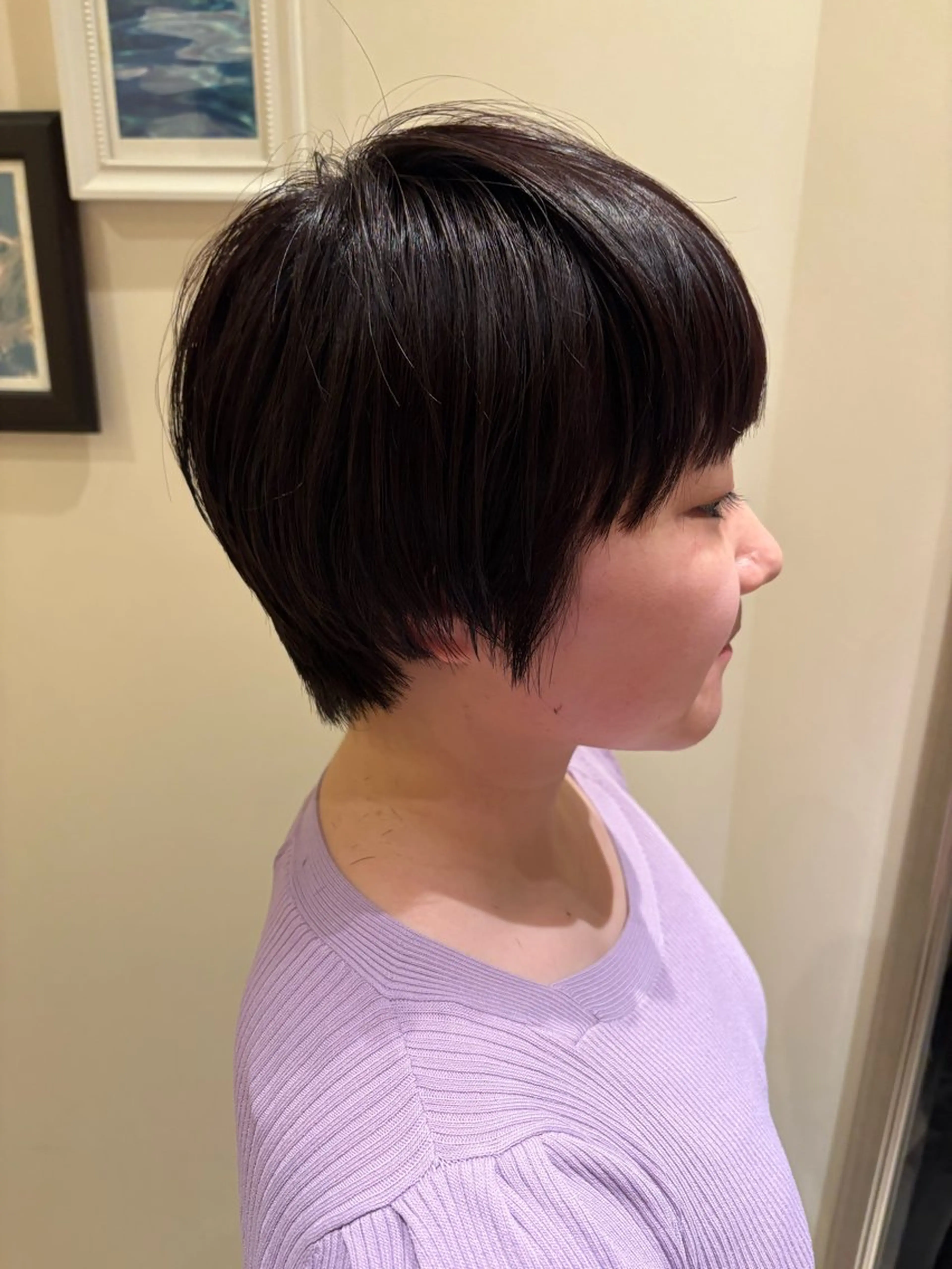 ショート ショートヘア 田内満里奈 /ショートカットのヘアスタイル