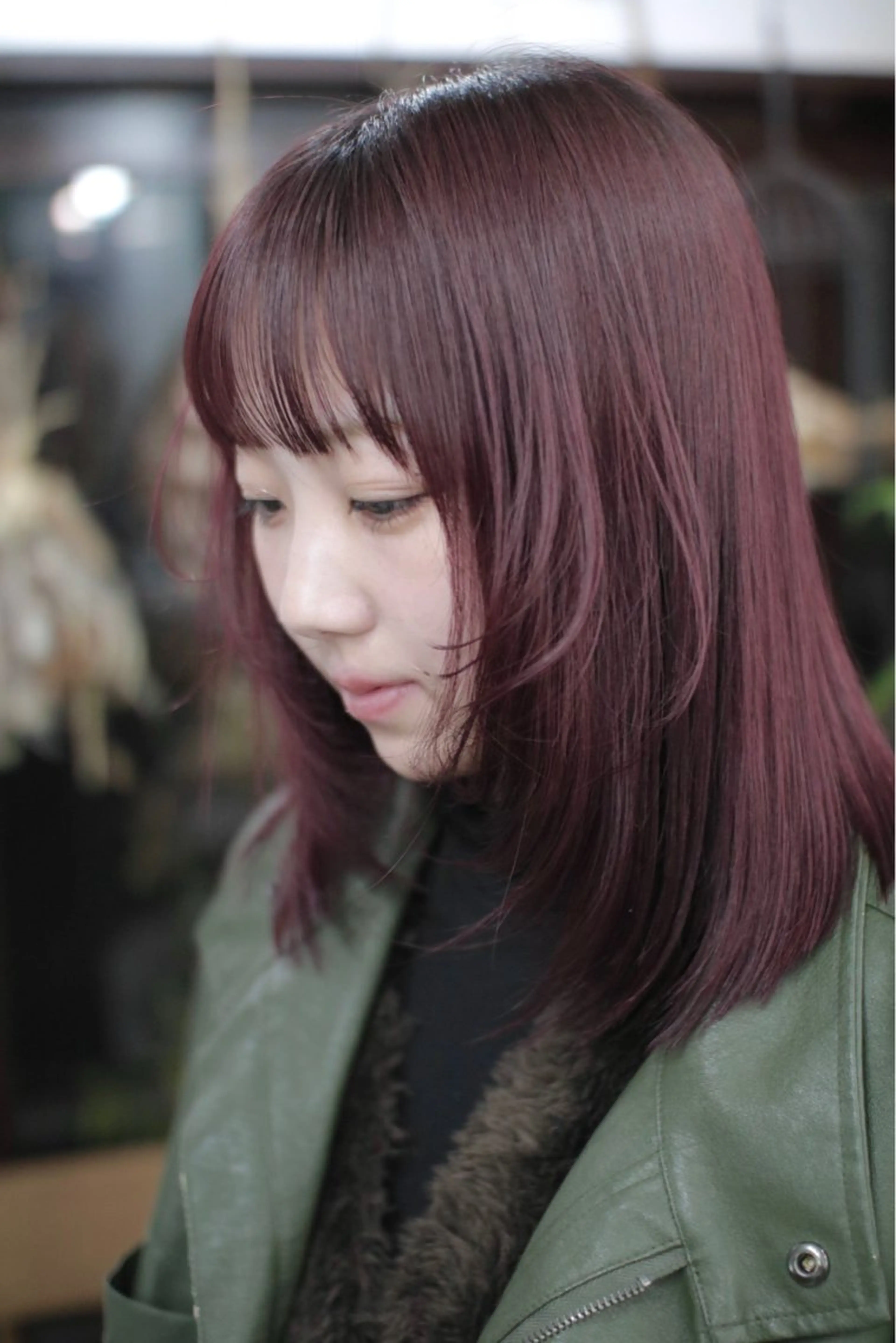 セミロング カラー カット ヘアカラー トリートメント 木村陸弥 似合わせ 透明感カラー🌿のヘアスタイル