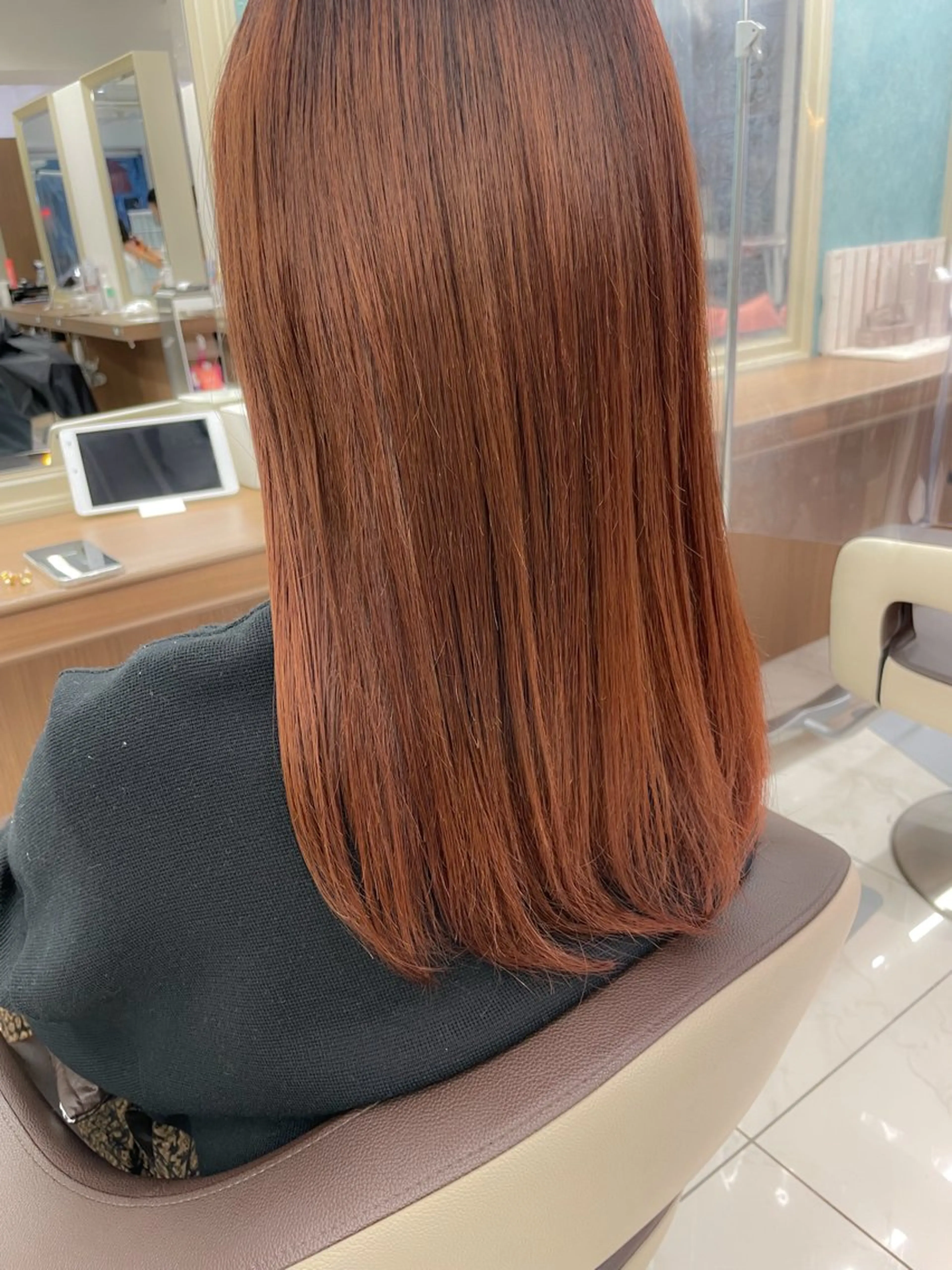 カラー ブリーチ ヘアカラー カラーモデル🎀 アイラッシュ/YUIのヘアスタイル