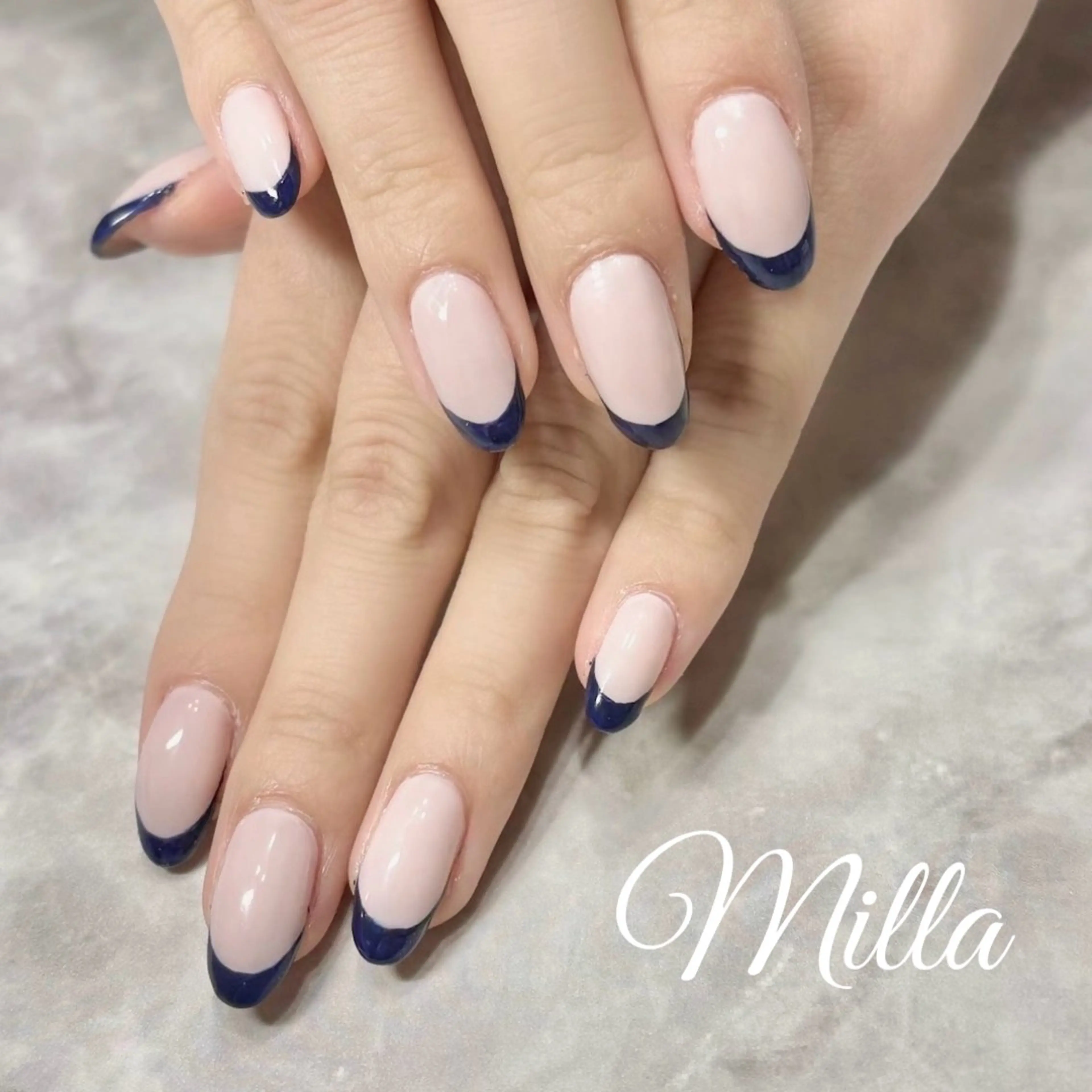 ネイル フレンチネイル Nail Salon Milla / ミラのネイルデザイン