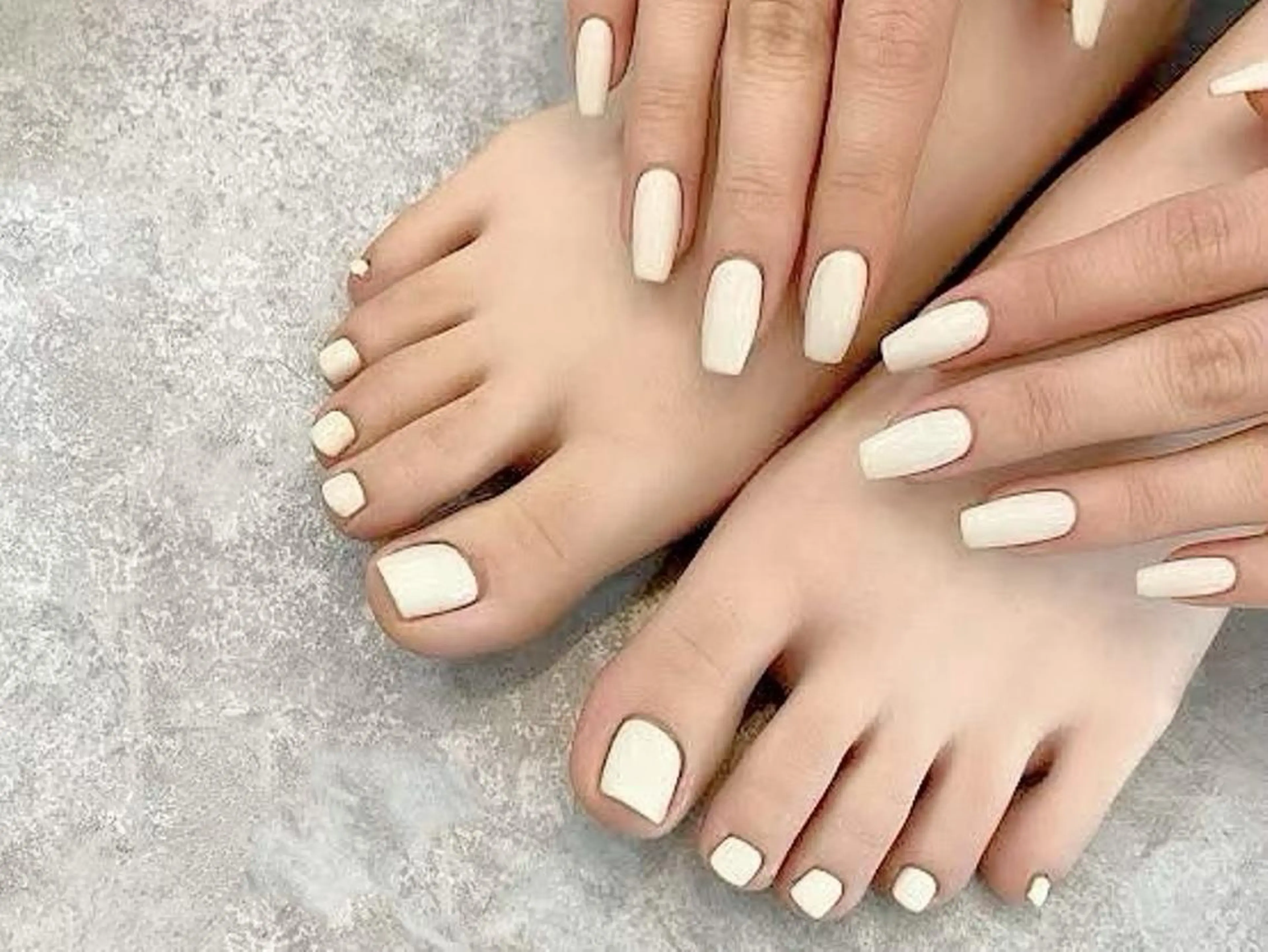 ワンカラー⭐️ハンド&フット⭐︎セット価格《有料パラジェル・無料フィルイン対応可》色混ぜ無料の写真