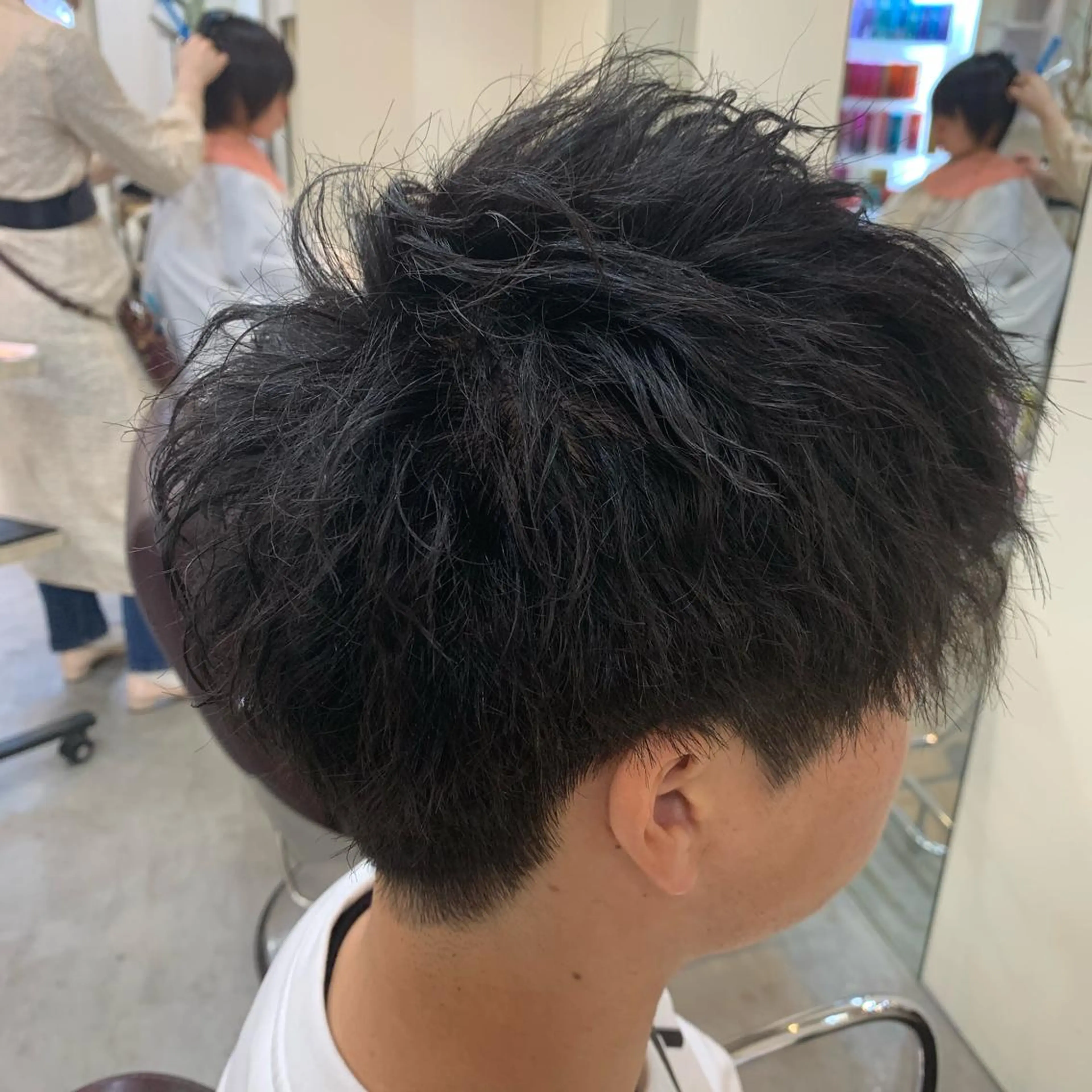 ショート パーマ メンズ AOI✩⡱ 。のネイルデザイン
