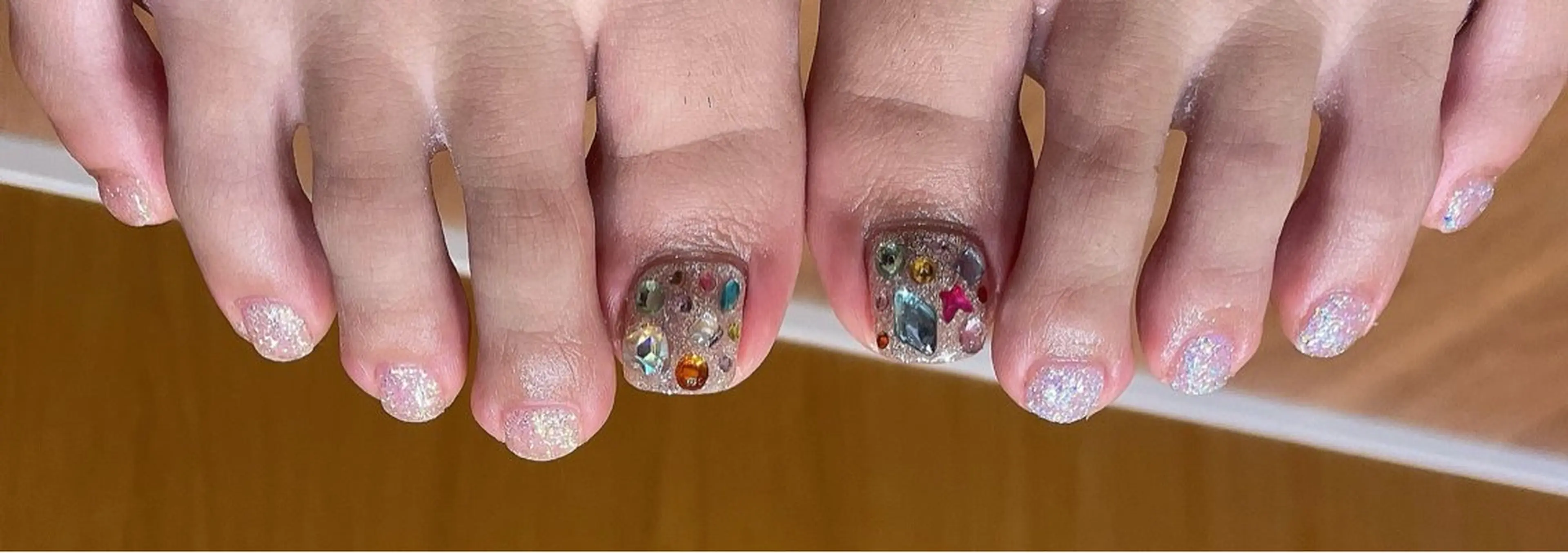 ネイル ラメ(グリッター) 持ち込み liberté🫧 新小岩のネイルデザイン