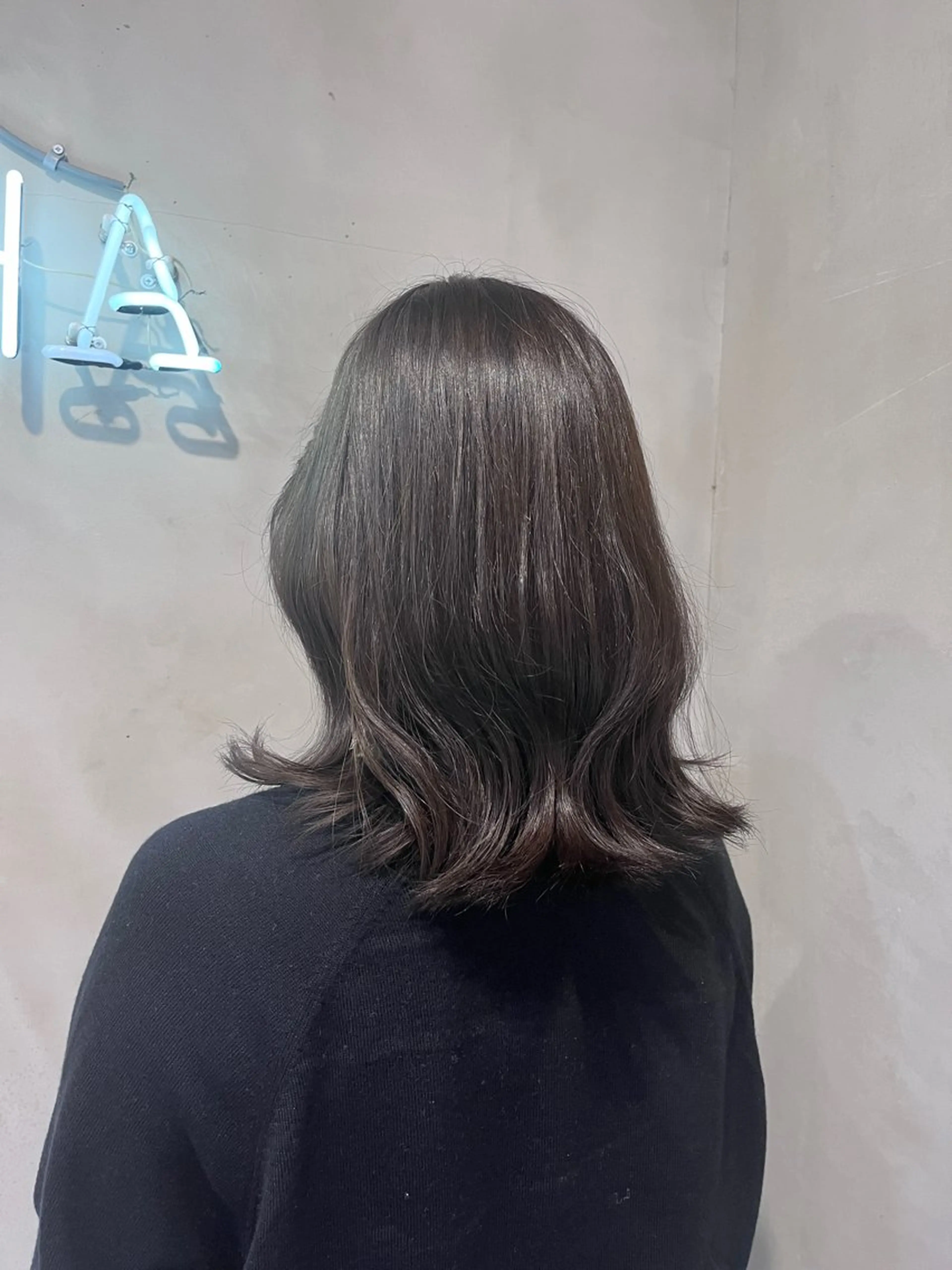 ミディアム カラー ヘアアレンジ ヘアカラー トリートメント ヘッドスパ ヘアセット 🫧艶髪矯正 髪質改善🫧 大介のヘアスタイル