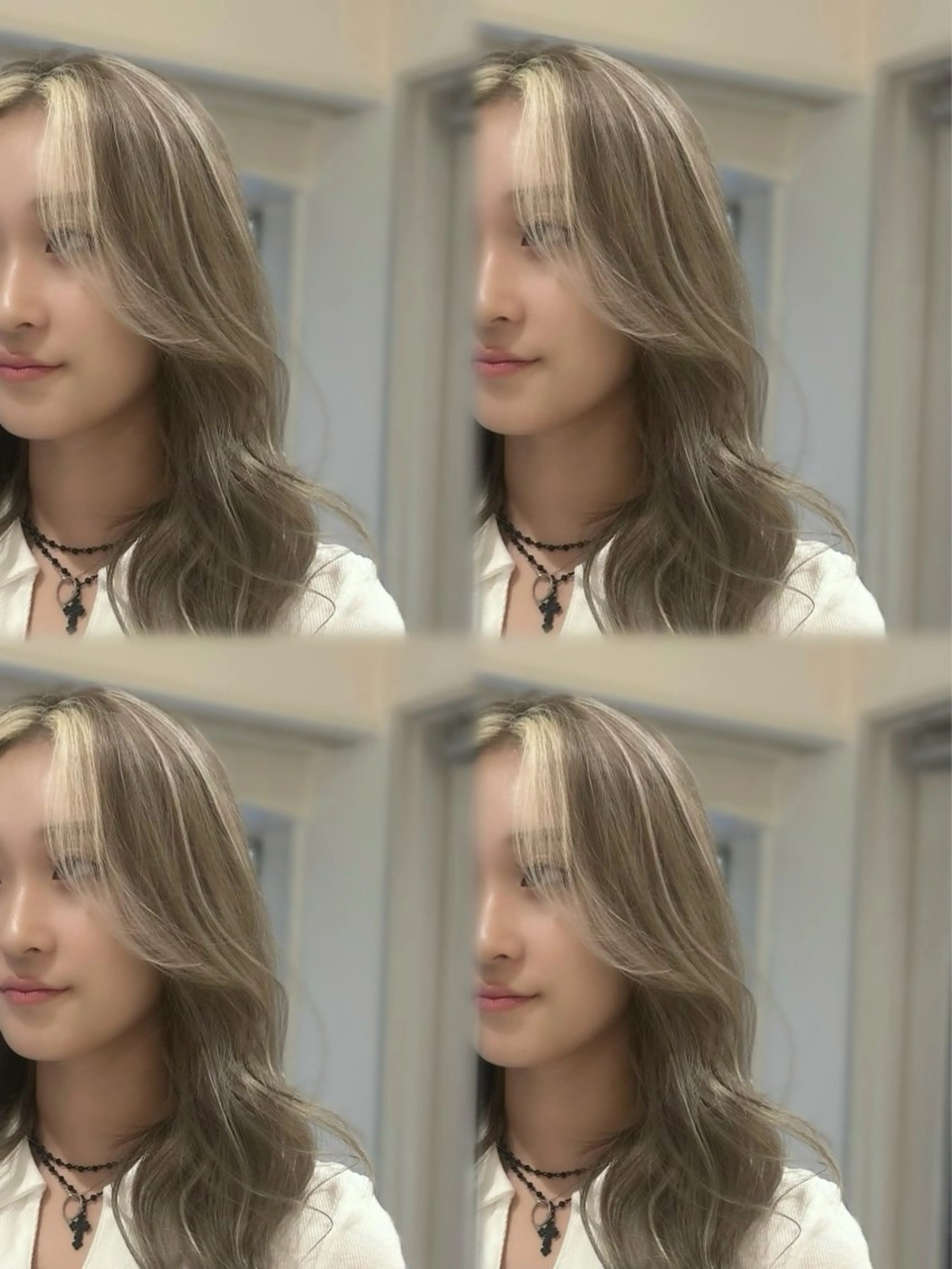 ロング カラー カット ヘアカラー トリートメント 🤍ハイライト/ レイヤー/銀座🤍のヘアスタイル