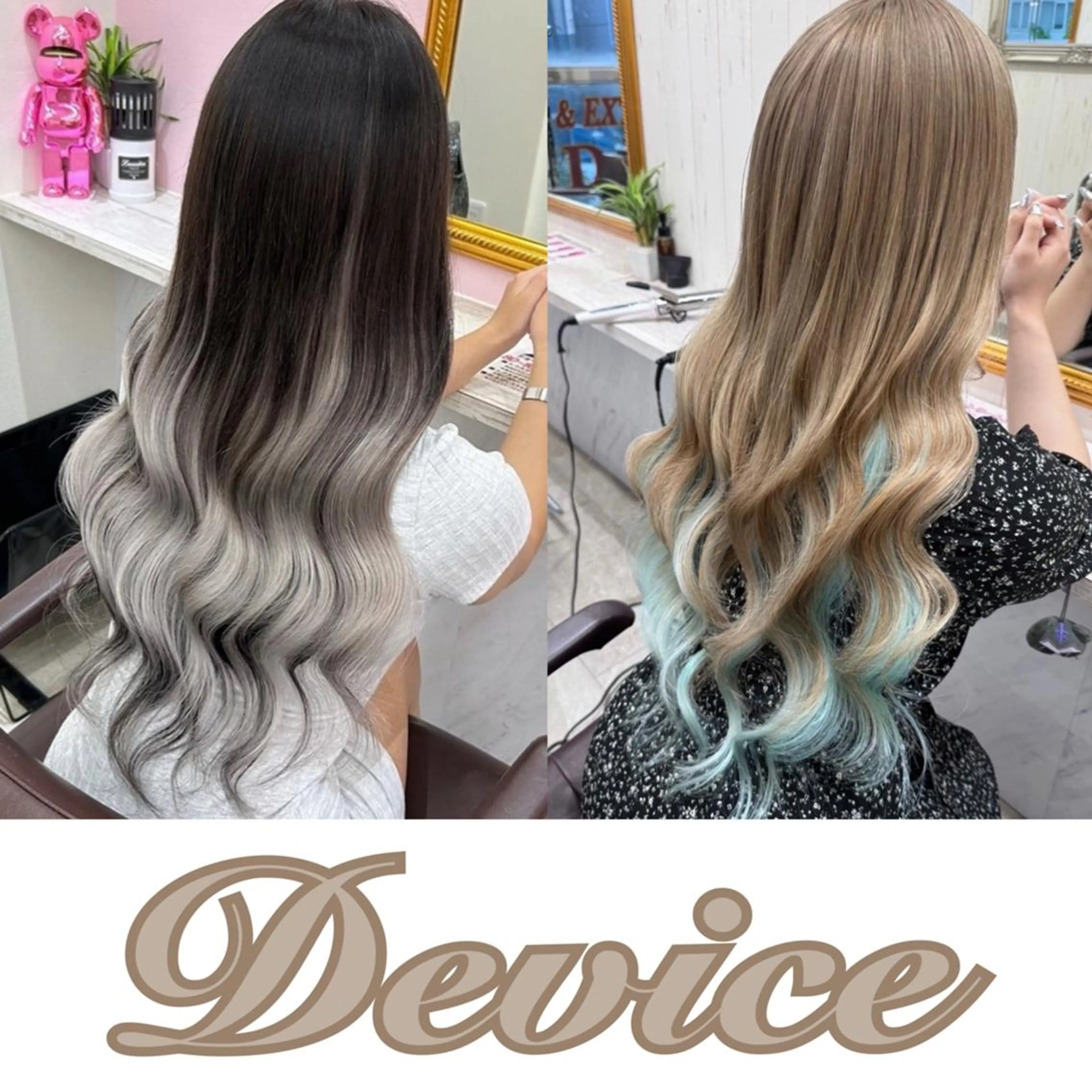 ロング Device YUTOのヘアスタイル