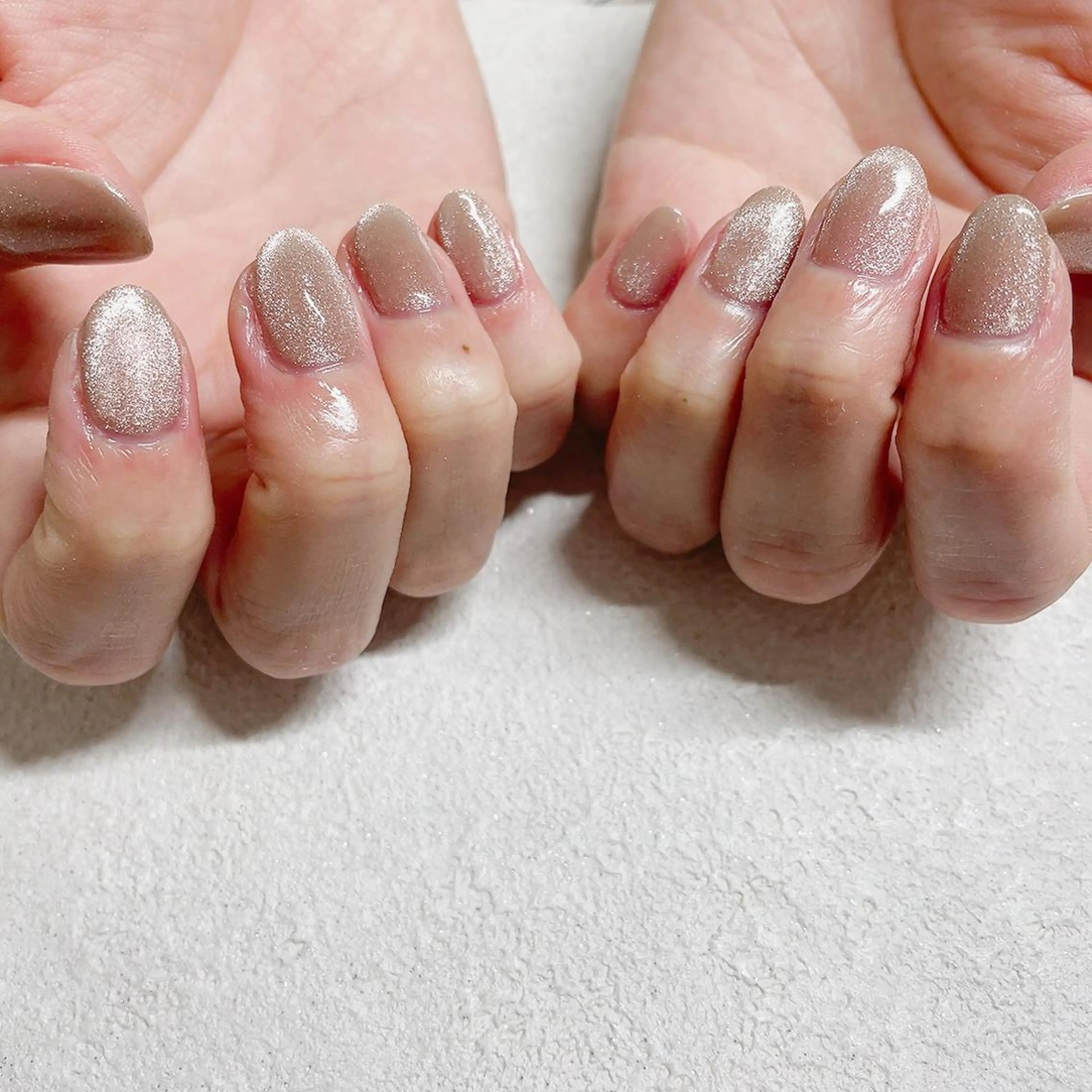 ネイル オーロラネイル フラワーネイル フットネイル フレンチネイル ジェルネイル ハンドネイル mogunail &blowのネイルデザイン