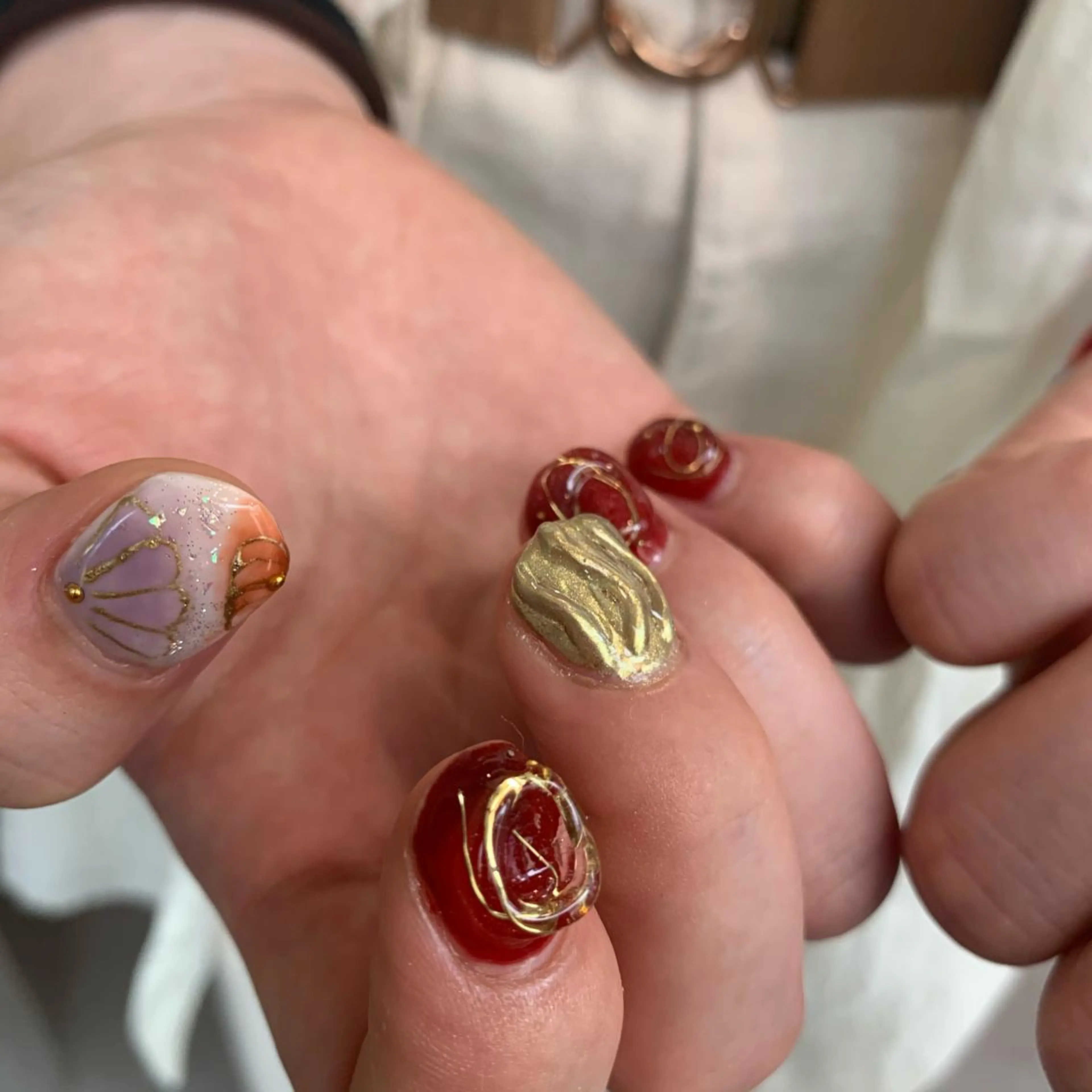 ネイル RISAKO 艶髪モテヘア🎀府中のヘアスタイル