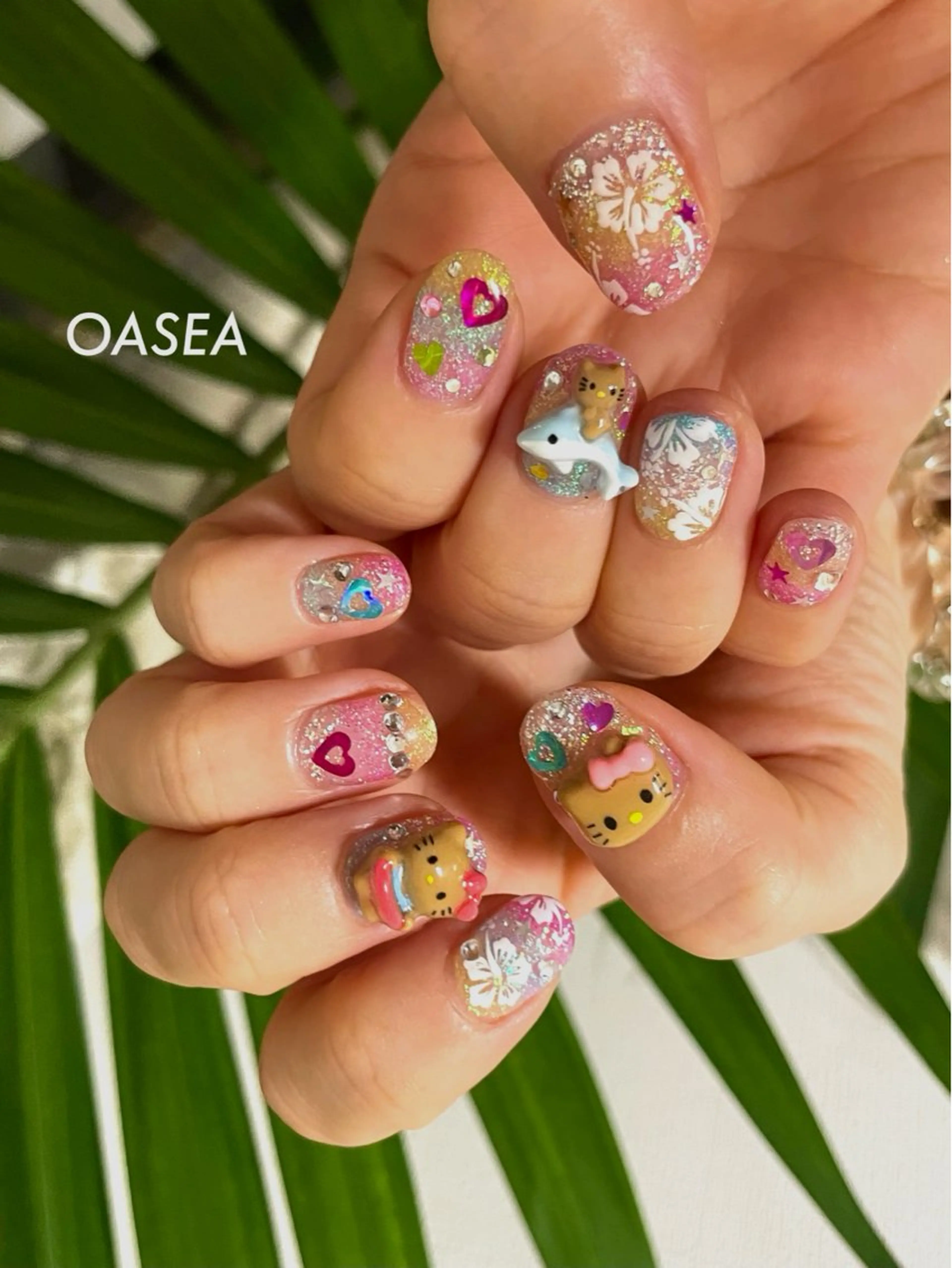 ネイル ハンドネイル 🌞💜 KAORI 🌴のネイルデザイン