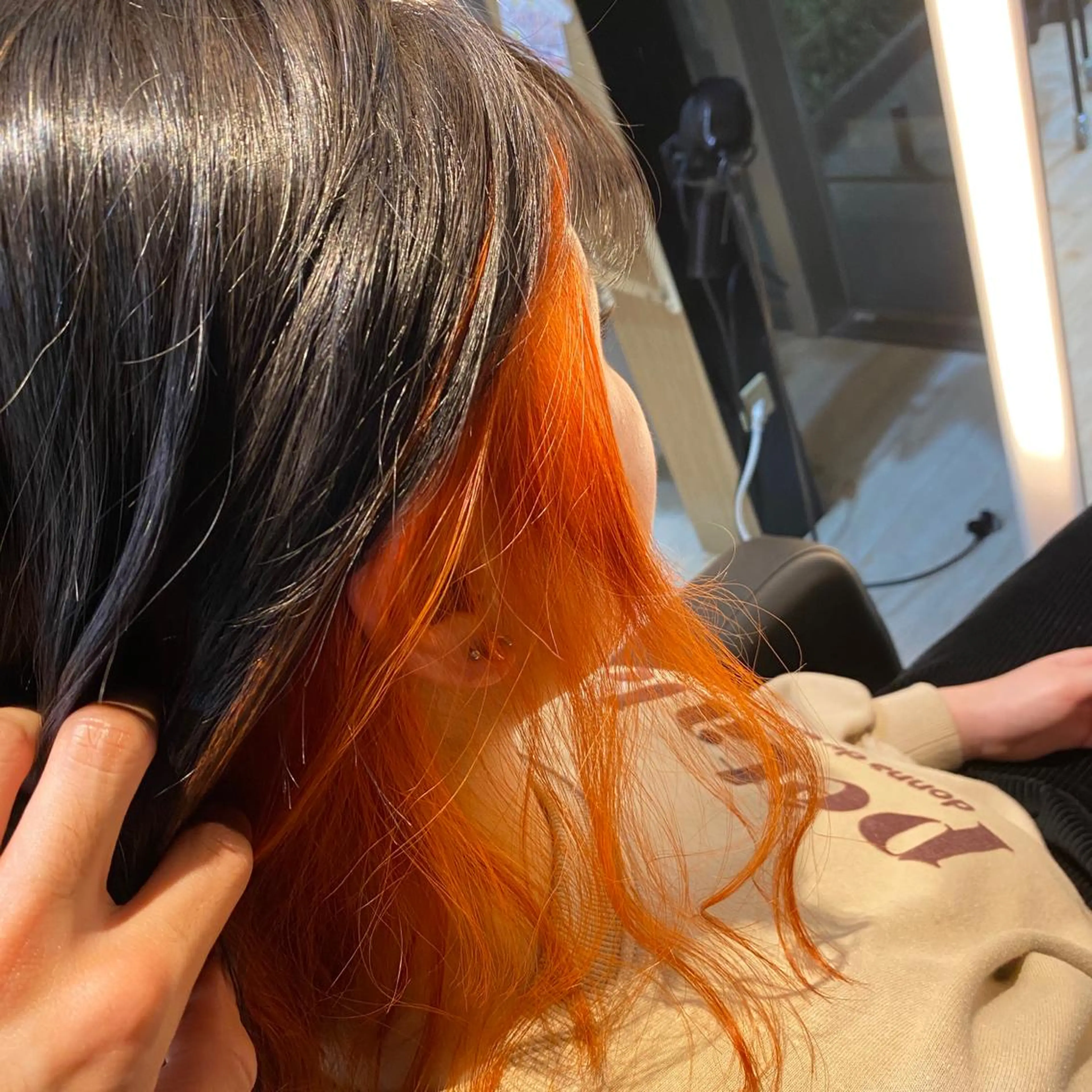 ミディアム カラー 井手 孔介のヘアスタイル