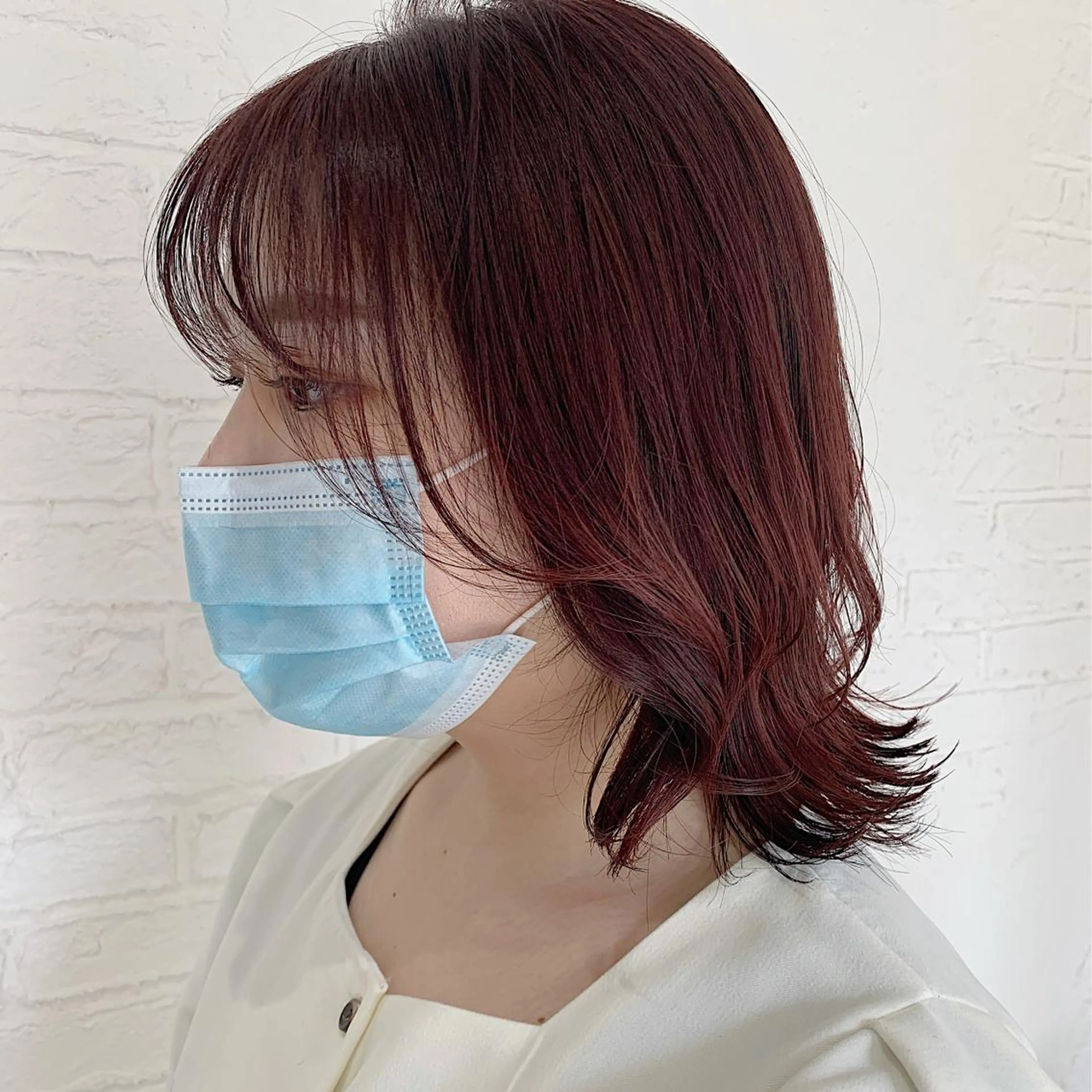 ミディアム カラー パーマ ヘアアレンジ ブリーチ ケアブリーチ 透明感カラー ダブルカラー ハイライトカラー ヨシムラ リオのヘアスタイル