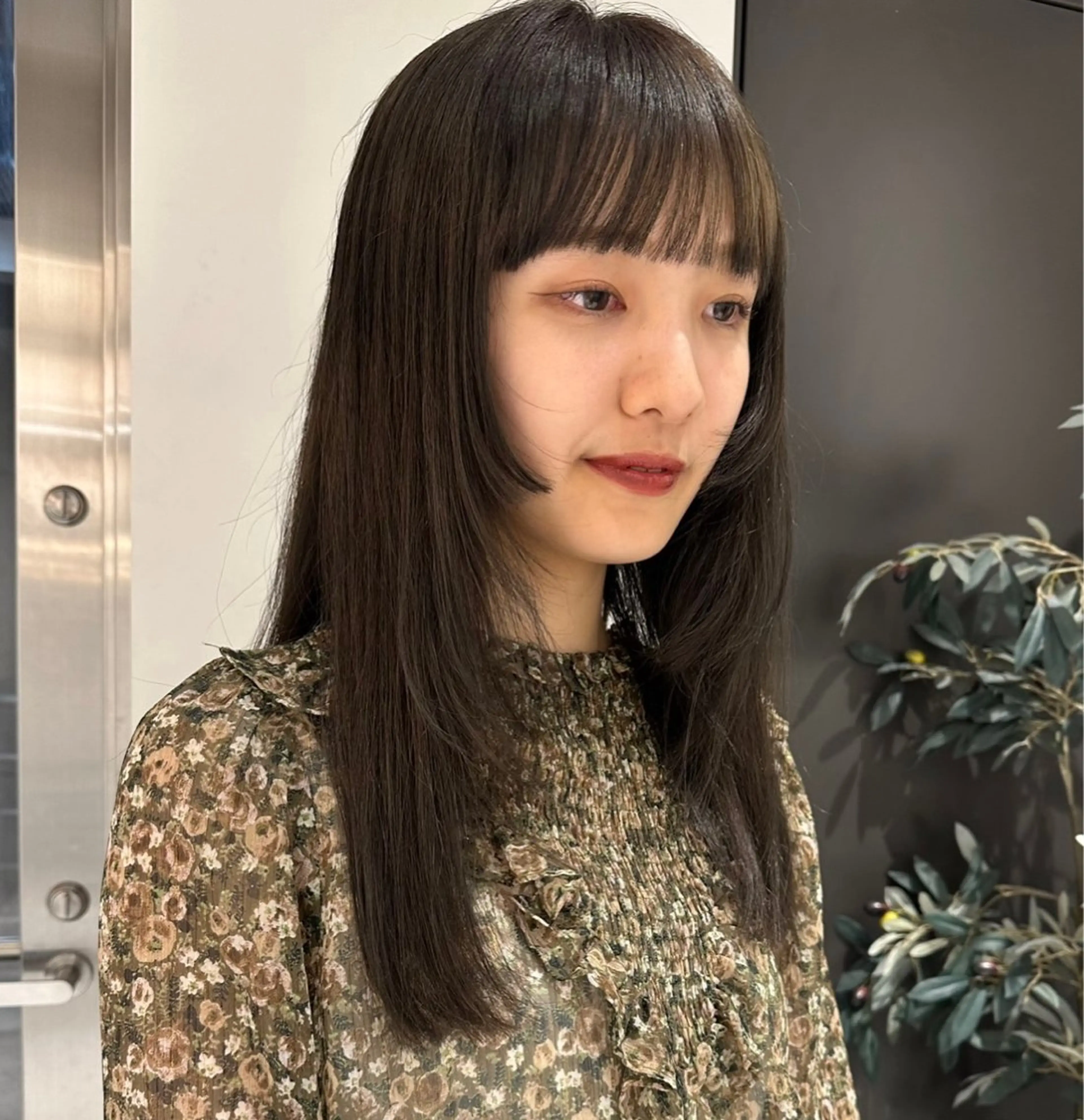 ロング カット ヘアカラー トリートメント ୨୧柔らかいカラー nozomi ୨୧のヘアスタイル