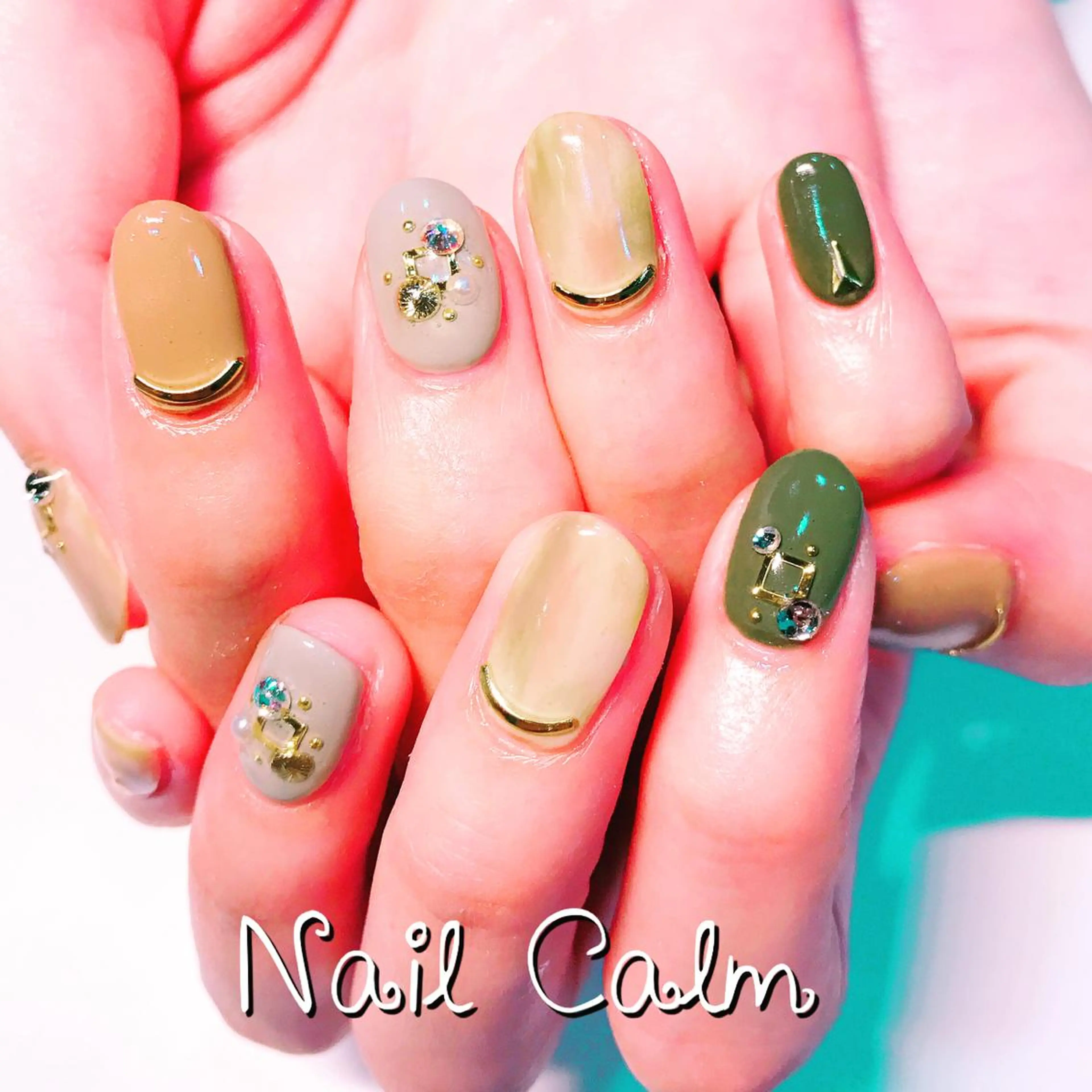 ネイル ハンドネイル プライベートサロン Calmのネイルデザイン