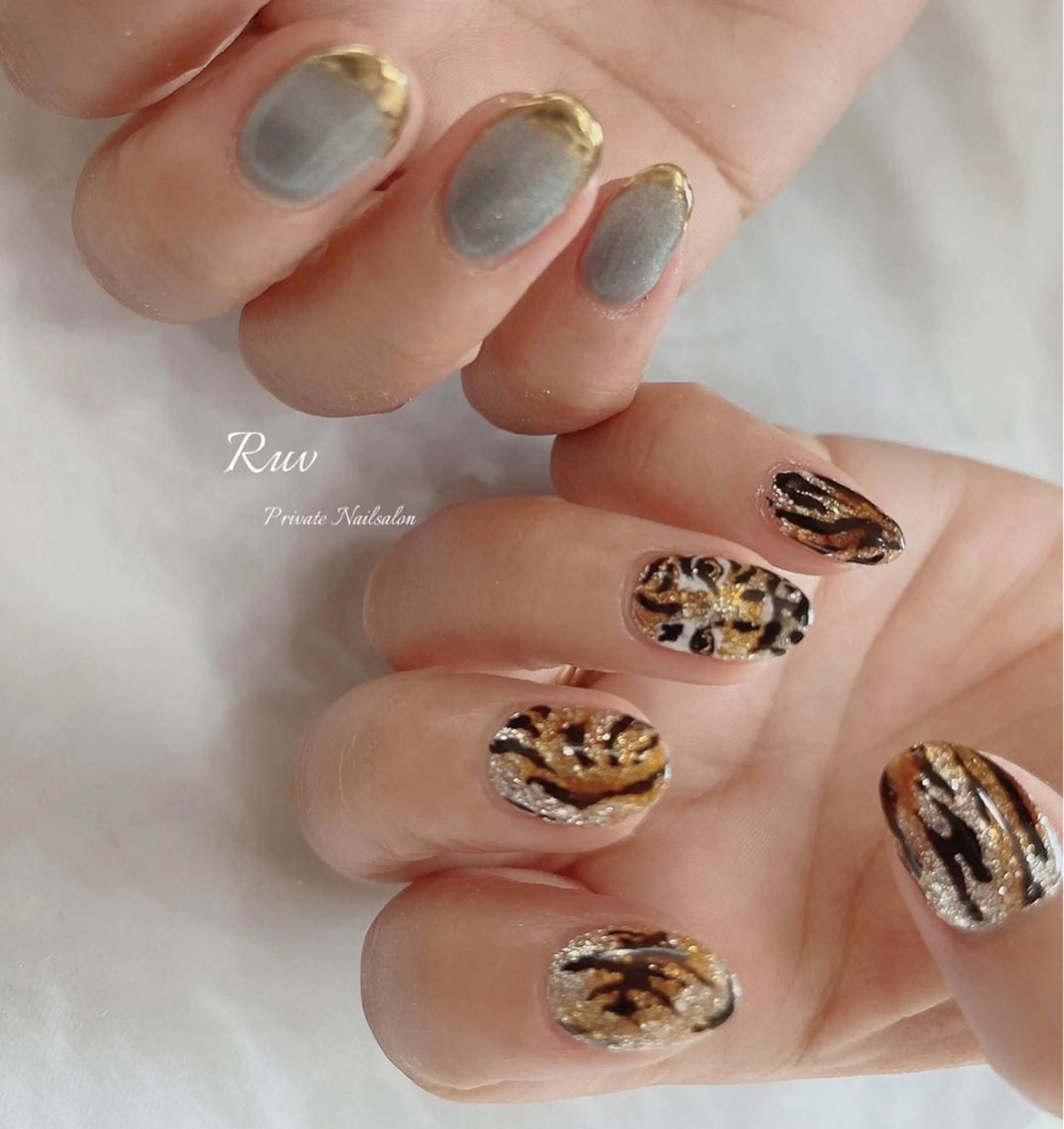 ネイル ハンドネイル プライベート ネイルサロン　ルヴのネイルデザイン