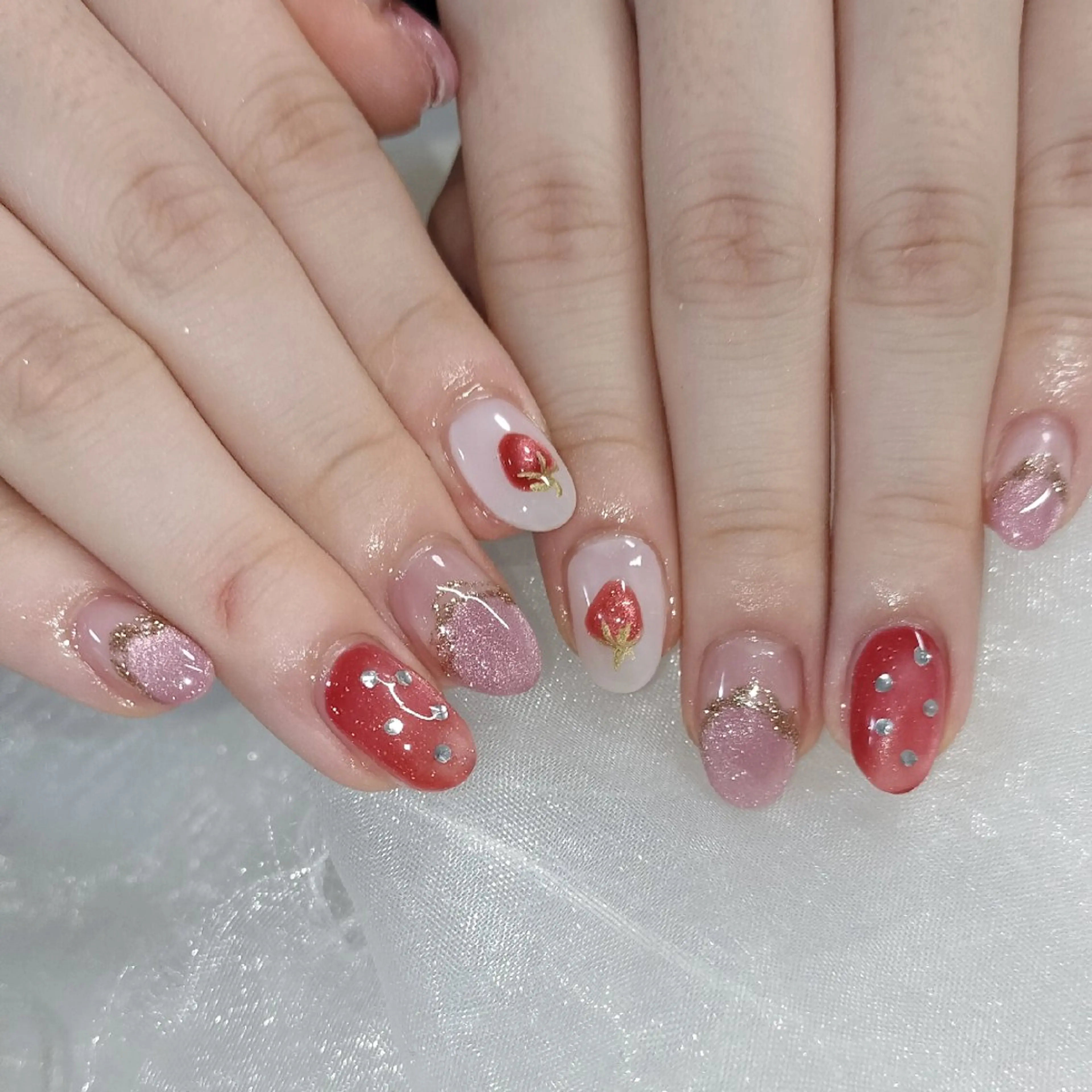 ネイル ハンドネイル kahosan 𓆉のネイルデザイン