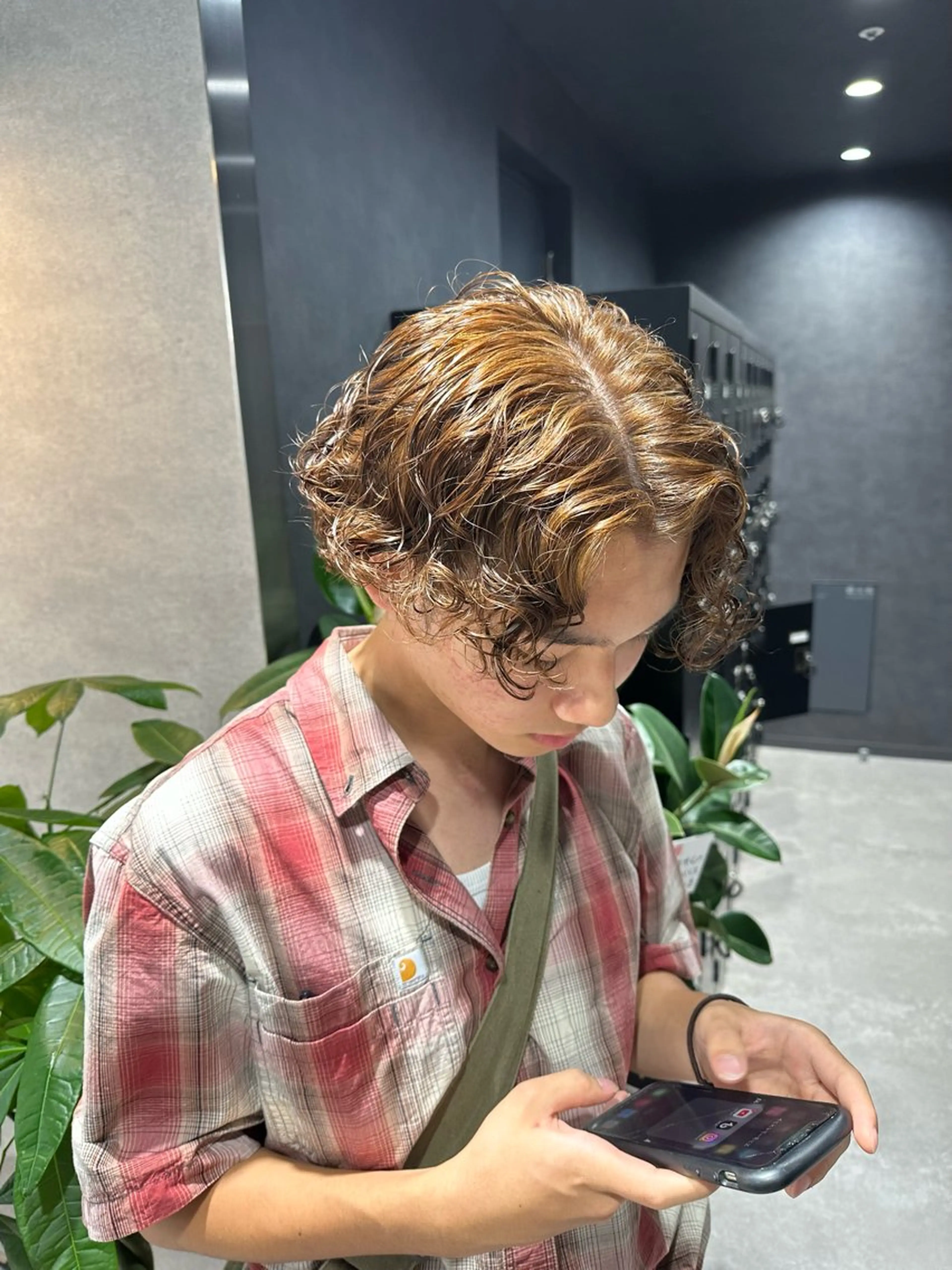 パーマ メンズ イケメン製造機 🔥上原沙羅🔥のヘアスタイル