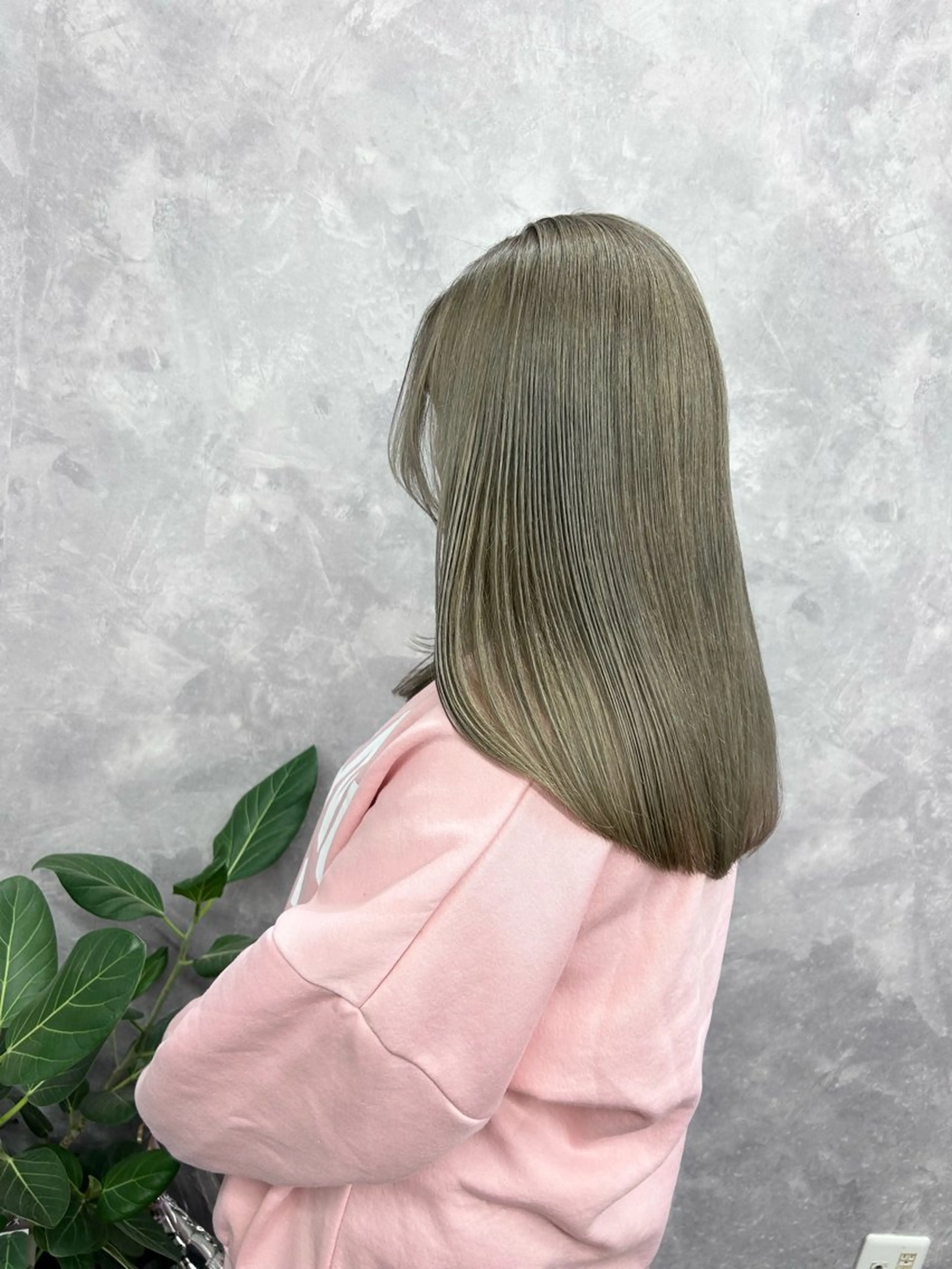 ロング レイヤーカット トリートメント カット ヘアカラー トリートメント AN'TIA小作代表 ⭐︎kazuma⭐︎のヘアスタイル