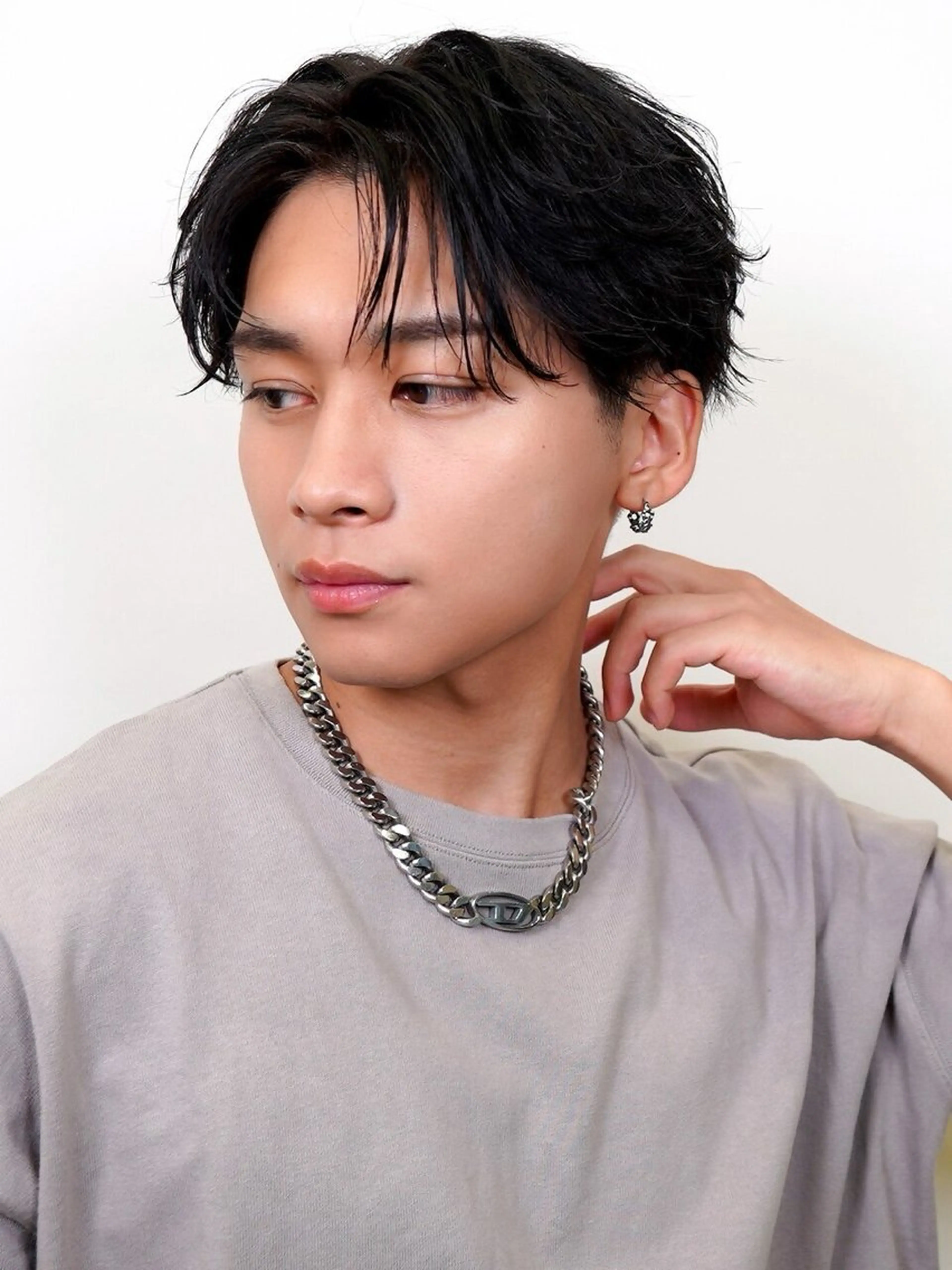 パーマ メンズ カット パーマ トリートメント メンズ/パーマ/ ブリーチ/KAITOのヘアスタイル