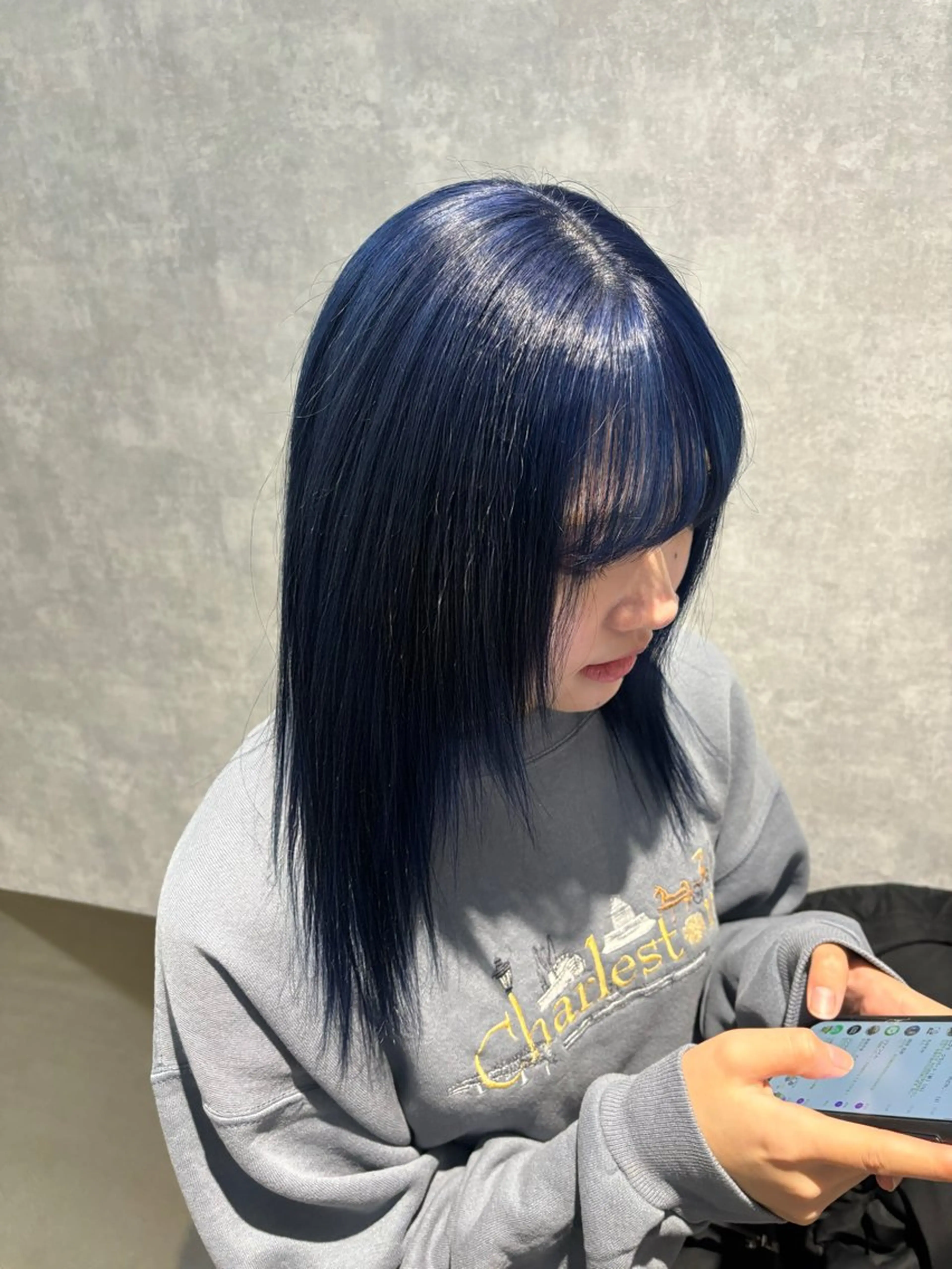 ロング カット ヘアカラー トリートメント 🌐NATSUMI 🌐【寒色カラー】のヘアスタイル