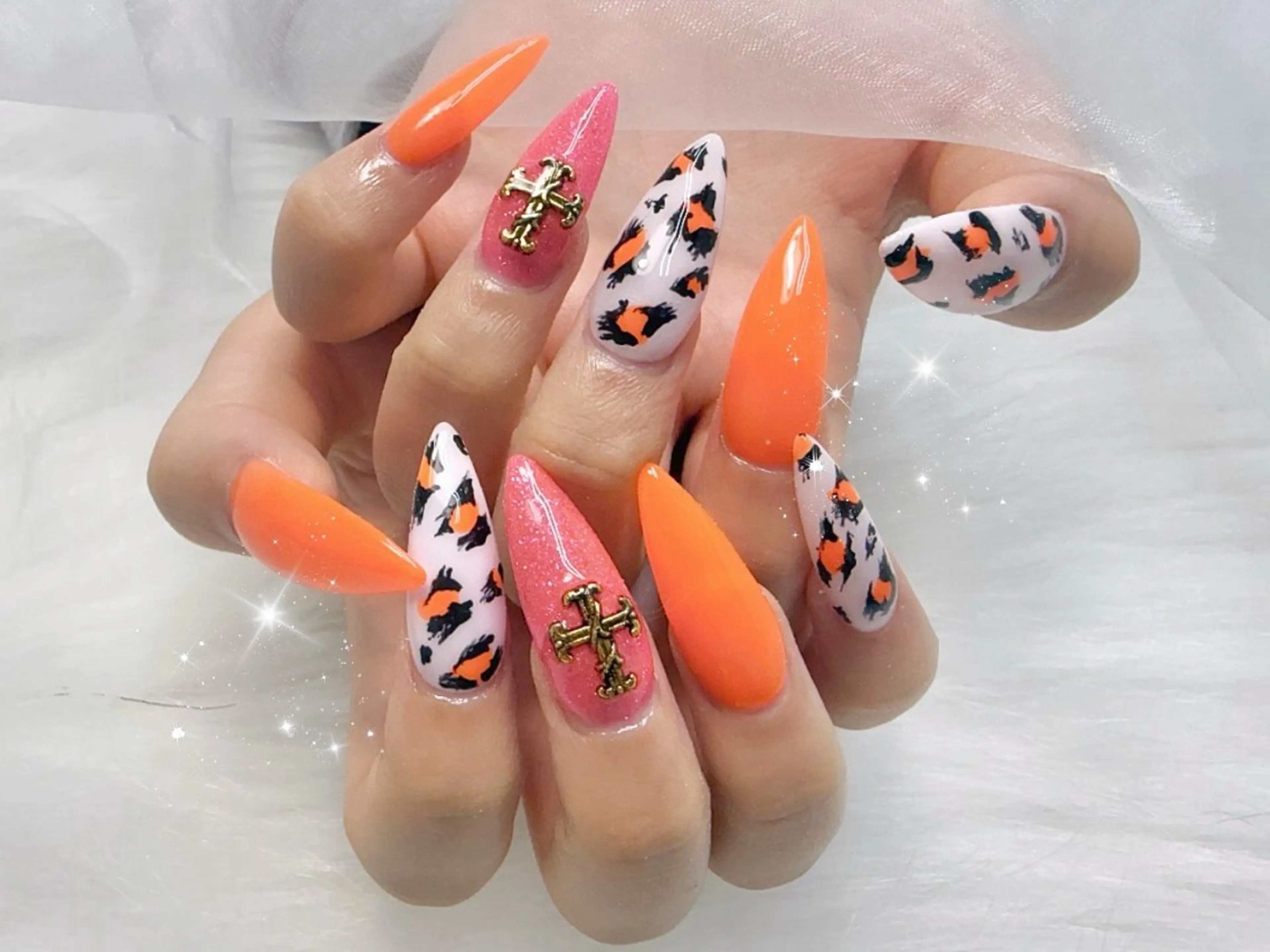 ロング ハンドネイル Lili Nail Studio西荻窪店のネイルデザイン