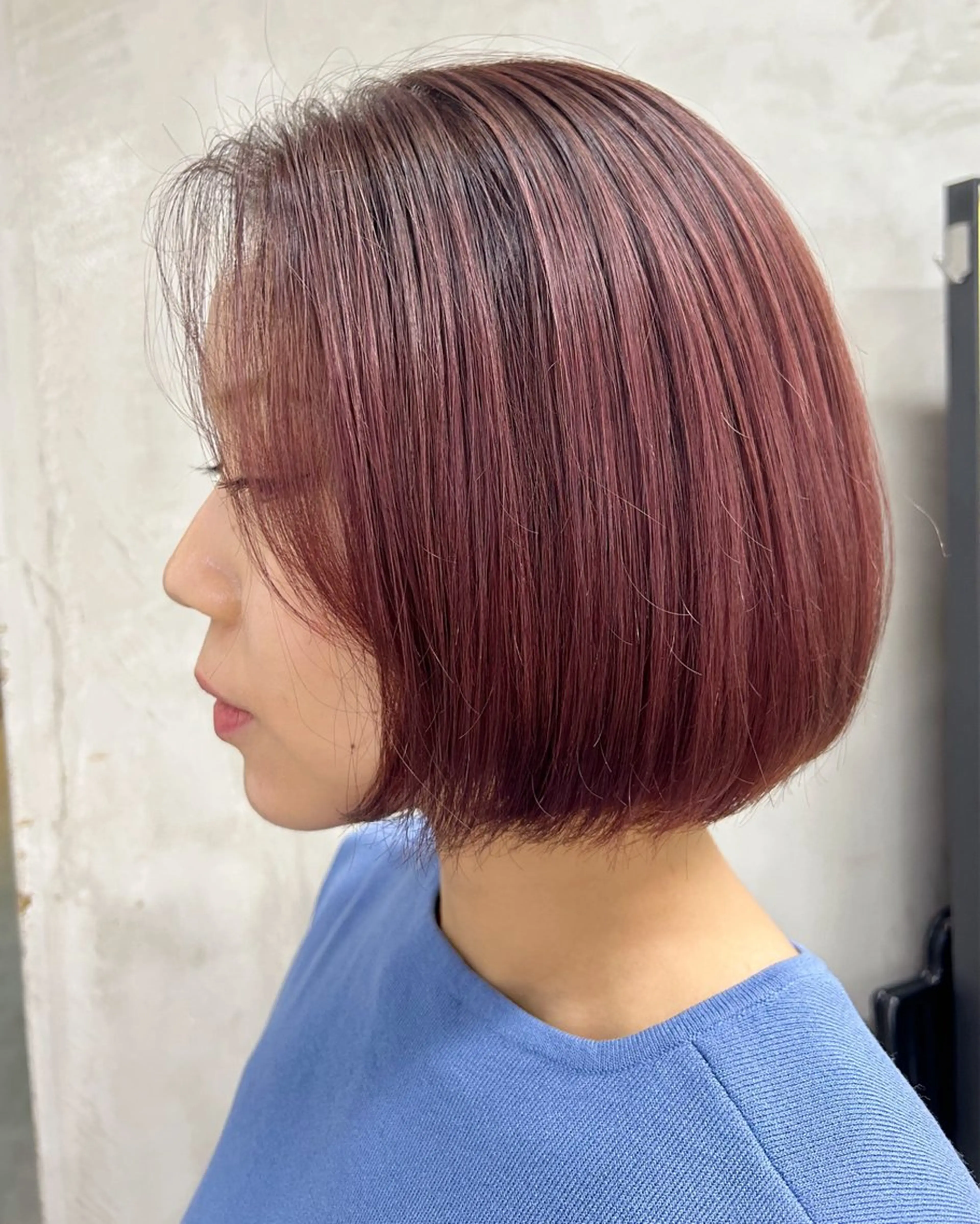 ショート カラー 🫐寒色系カラー 🫐ヤマナカリリカのヘアスタイル