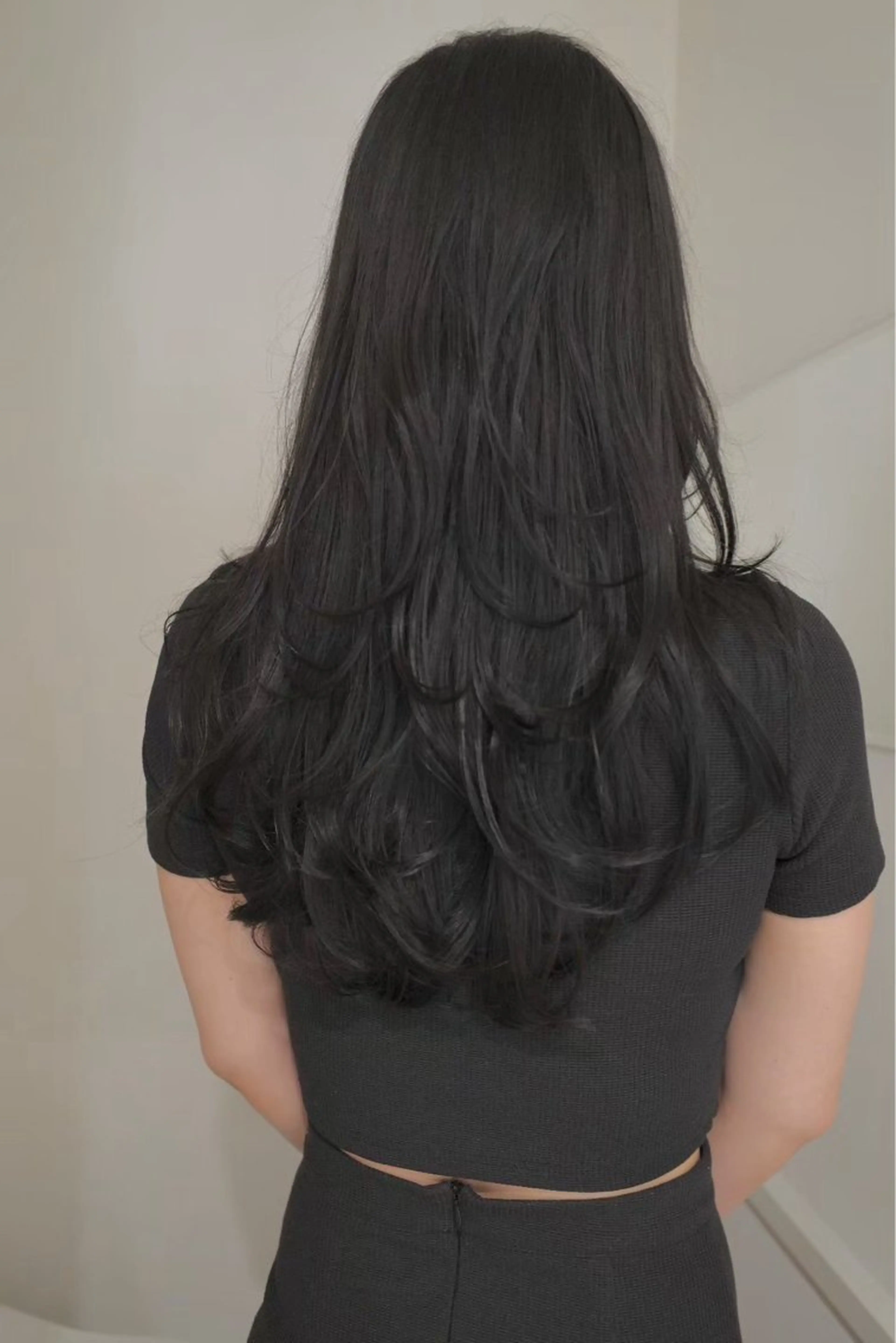 【 就活カラー📖 】落ちる黒(ワンカラー) + トリートメントの写真