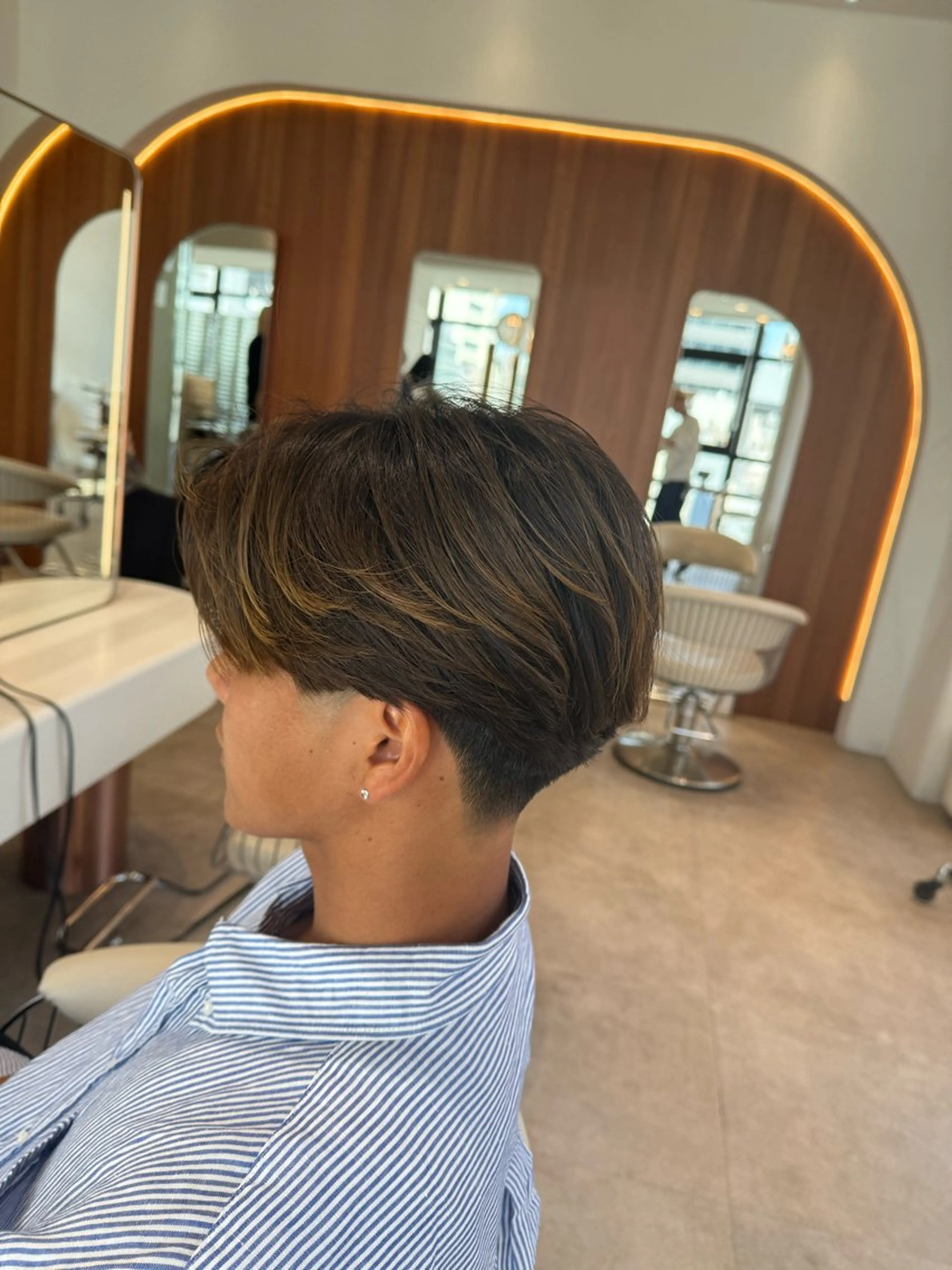 ショート カット トリートメント 渋谷／トレンドヘア 蓮のヘアスタイル