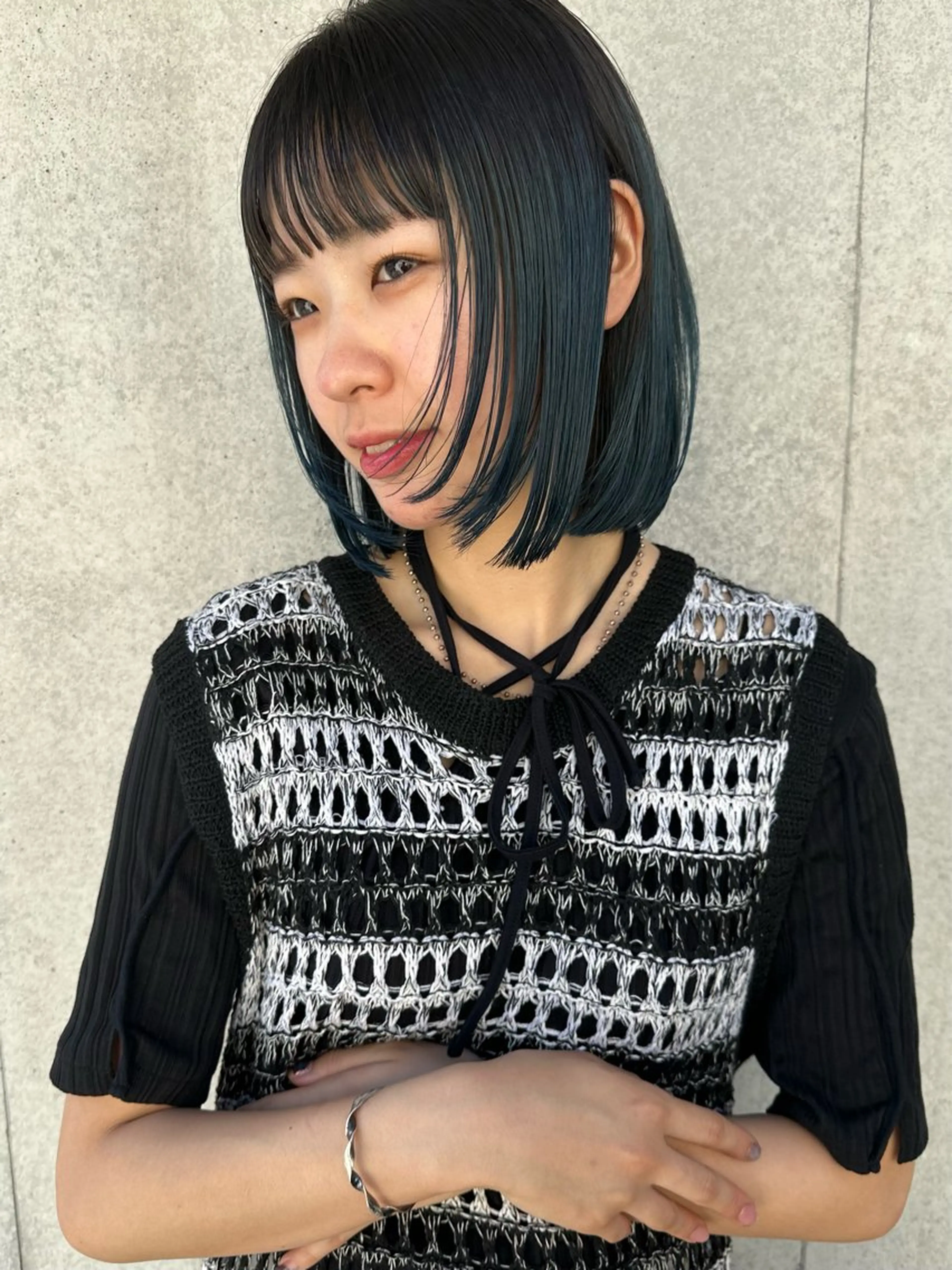 ショート カラー ボブ/似合わせカット /ニュアンスカラーのヘアスタイル