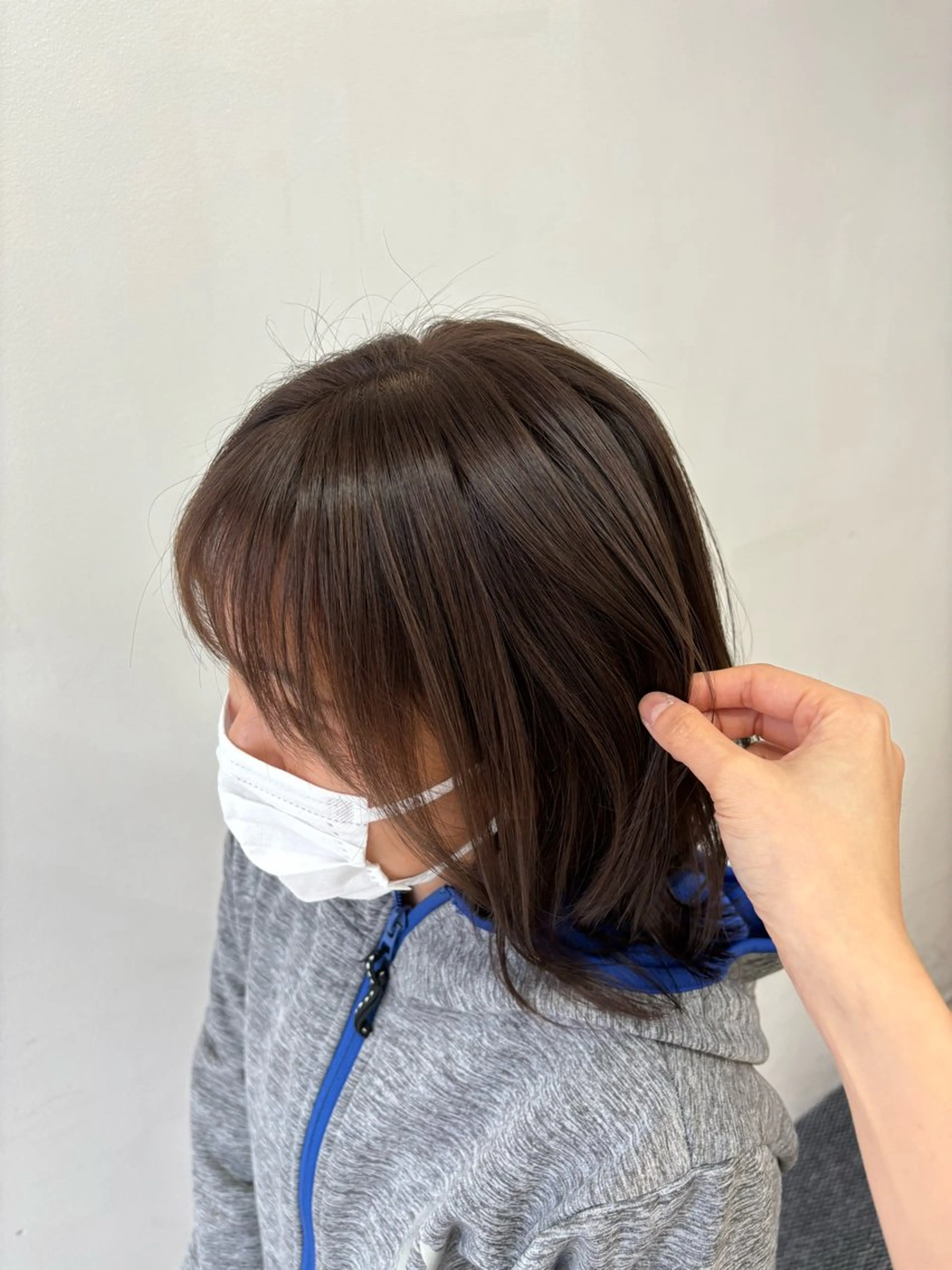 ミディアム カラー ヘアカラー 🏰縮毛矯正 🏰NOAのヘアスタイル