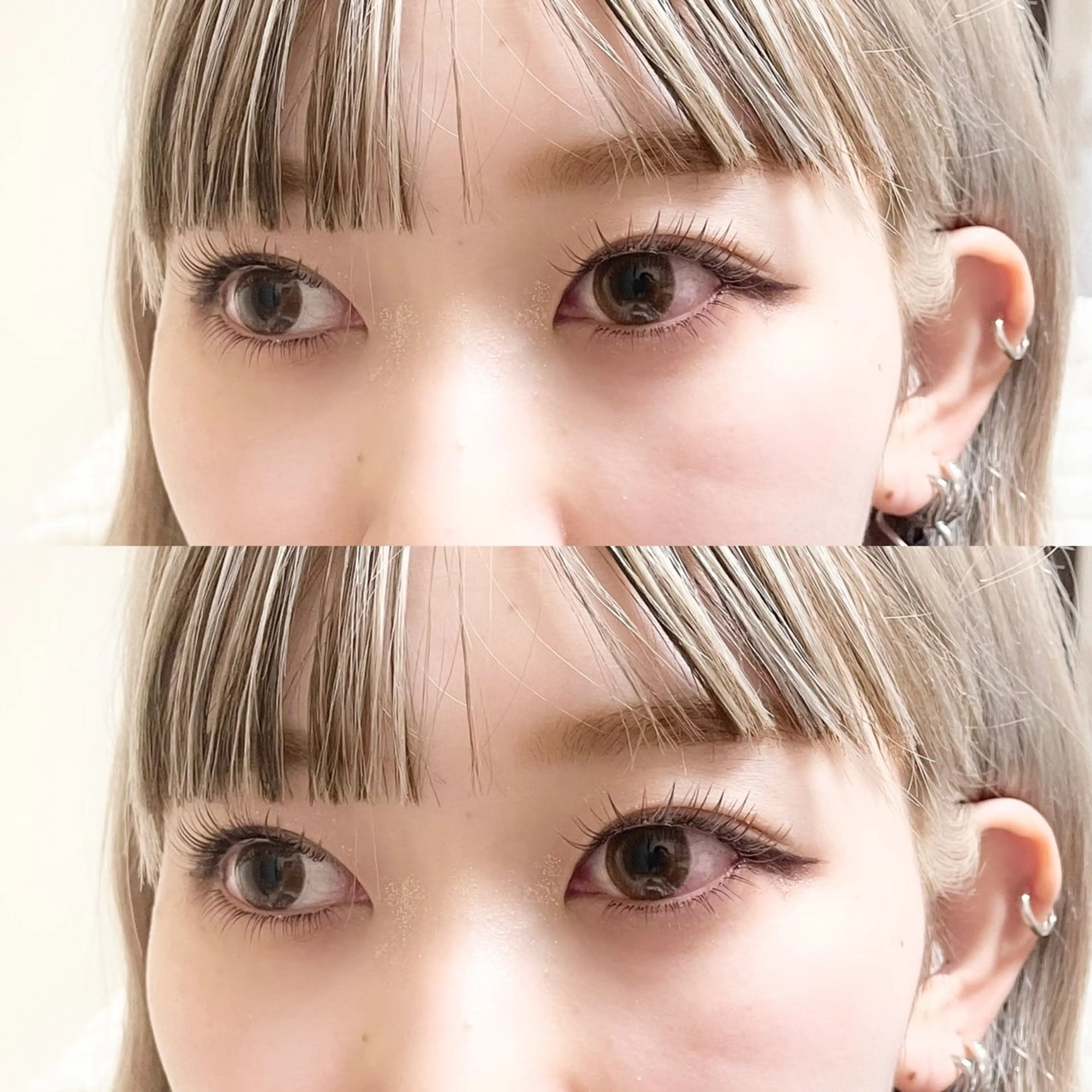 ご新規様☆NEW☆フラットカラーエクステ 140本迄　ブラウン♡グレージュ　オフ込みの写真